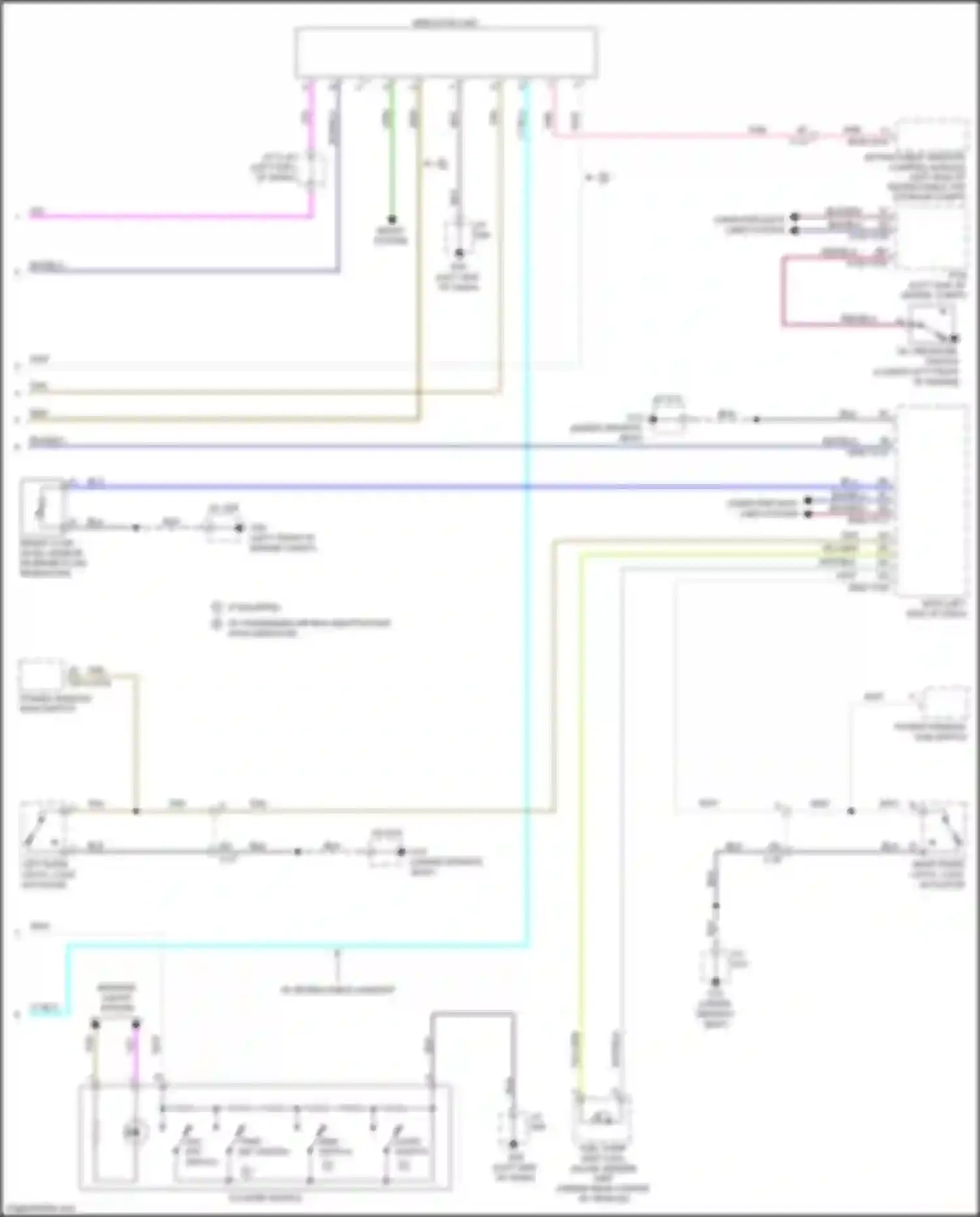 Wiring diagram blu for Mazda MX-5 ND (2015-2024) (23 of 74)