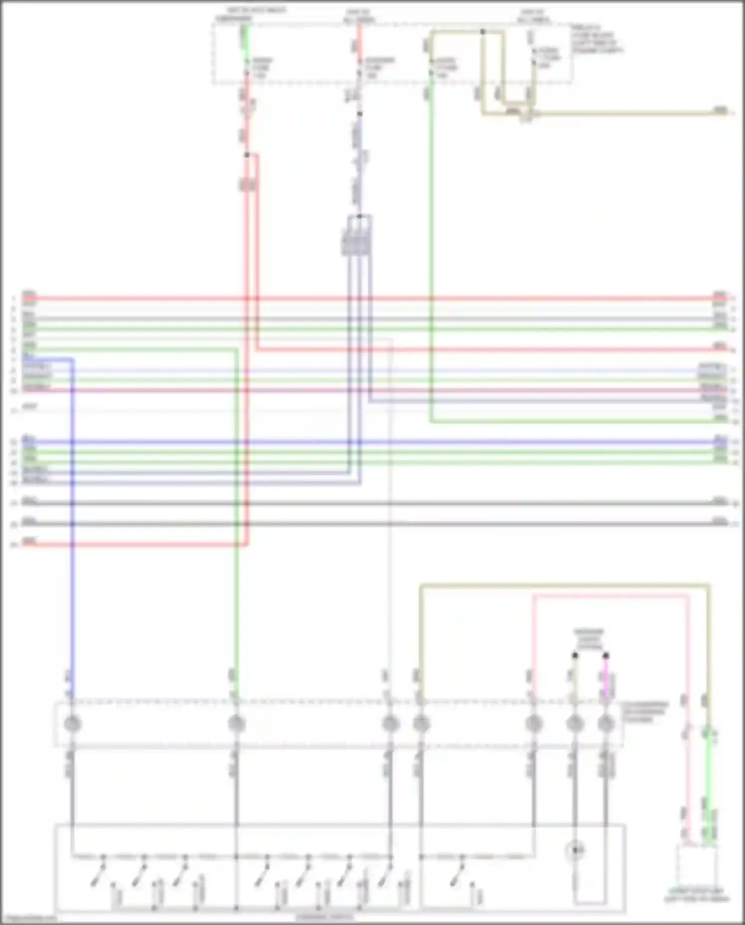 Wiring diagram c-06 for Mazda MX-5 ND (2015-2024) (9 of 22)