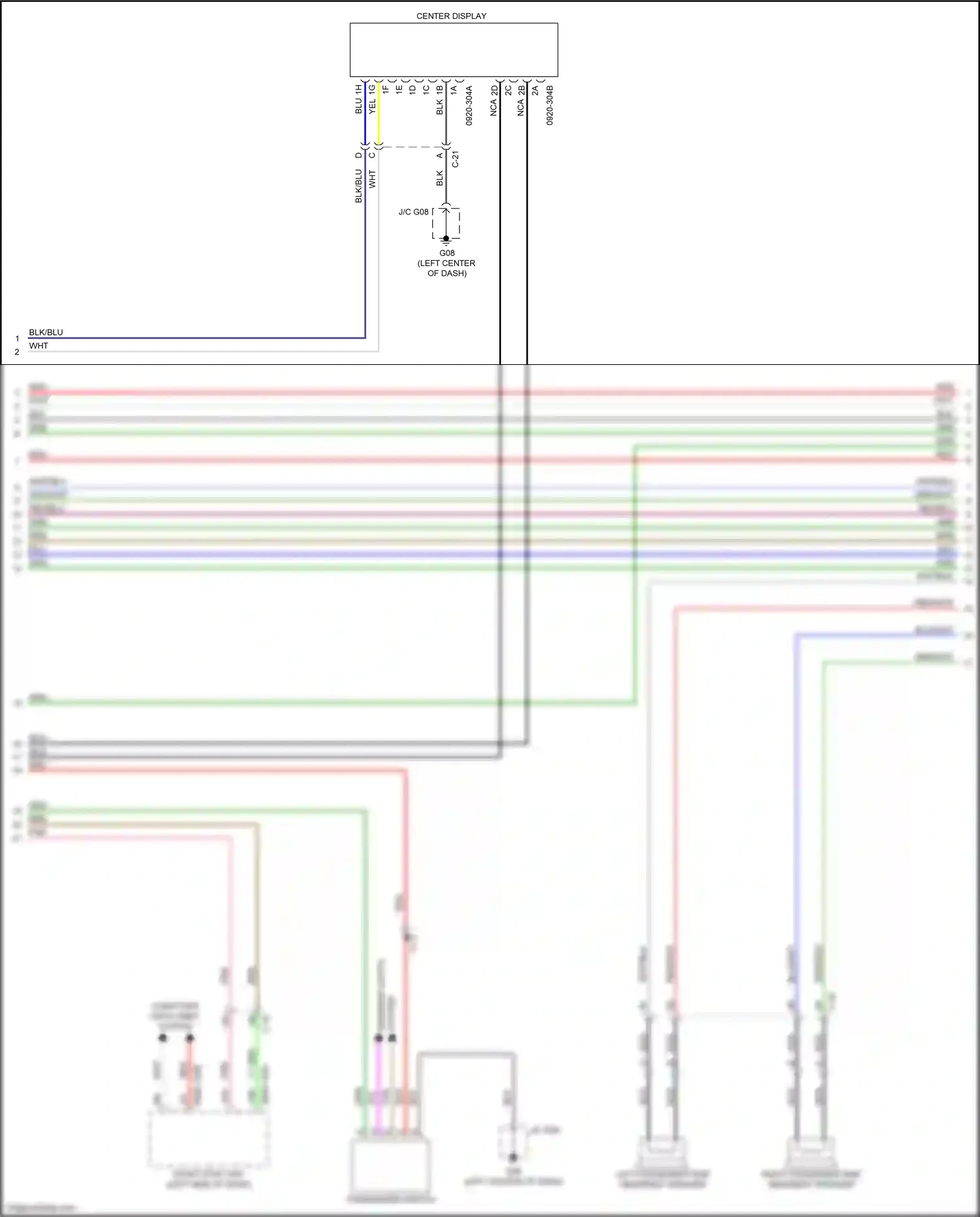 Mazda MX-5 ND (2015-2024) computer data lines system wiring diagram  (3 of 57)
