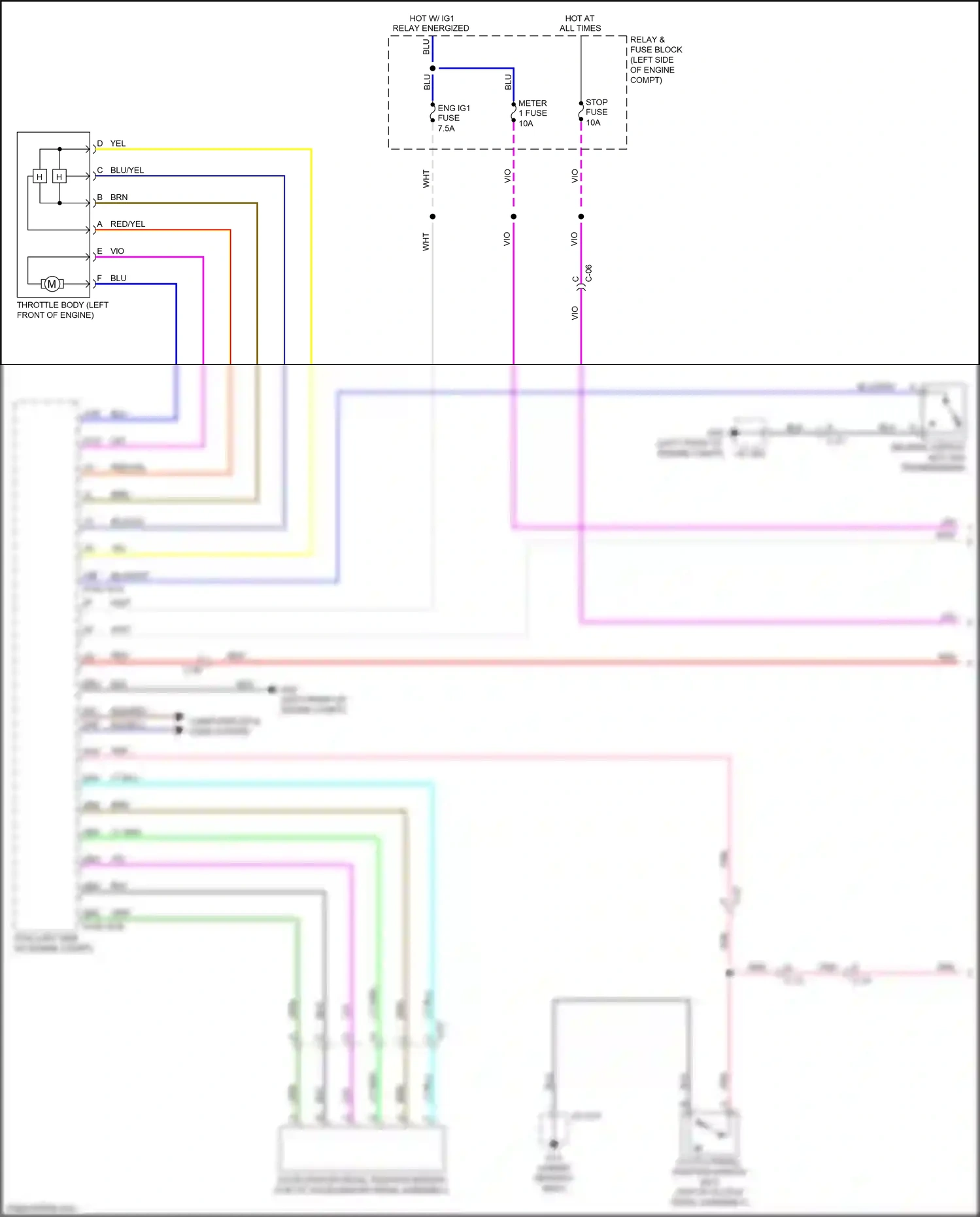 Mazda MX-5 ND (2015-2024) computer data lines system wiring diagram  (25 of 57)