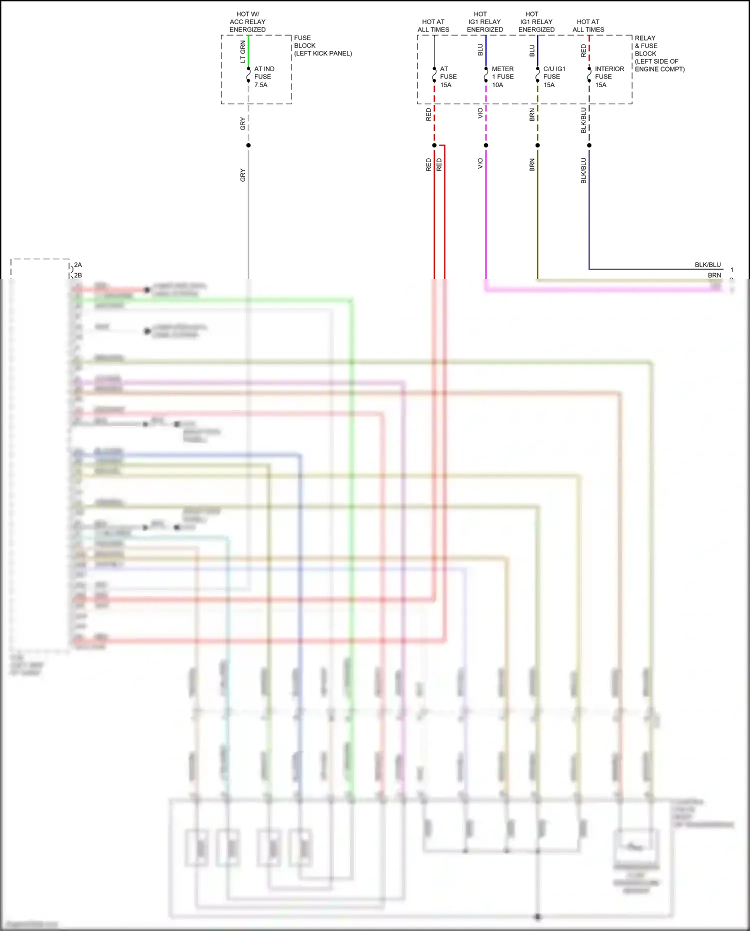 Mazda MX-5 ND (2015-2024) computer data lines system wiring diagram  (49 of 57)
