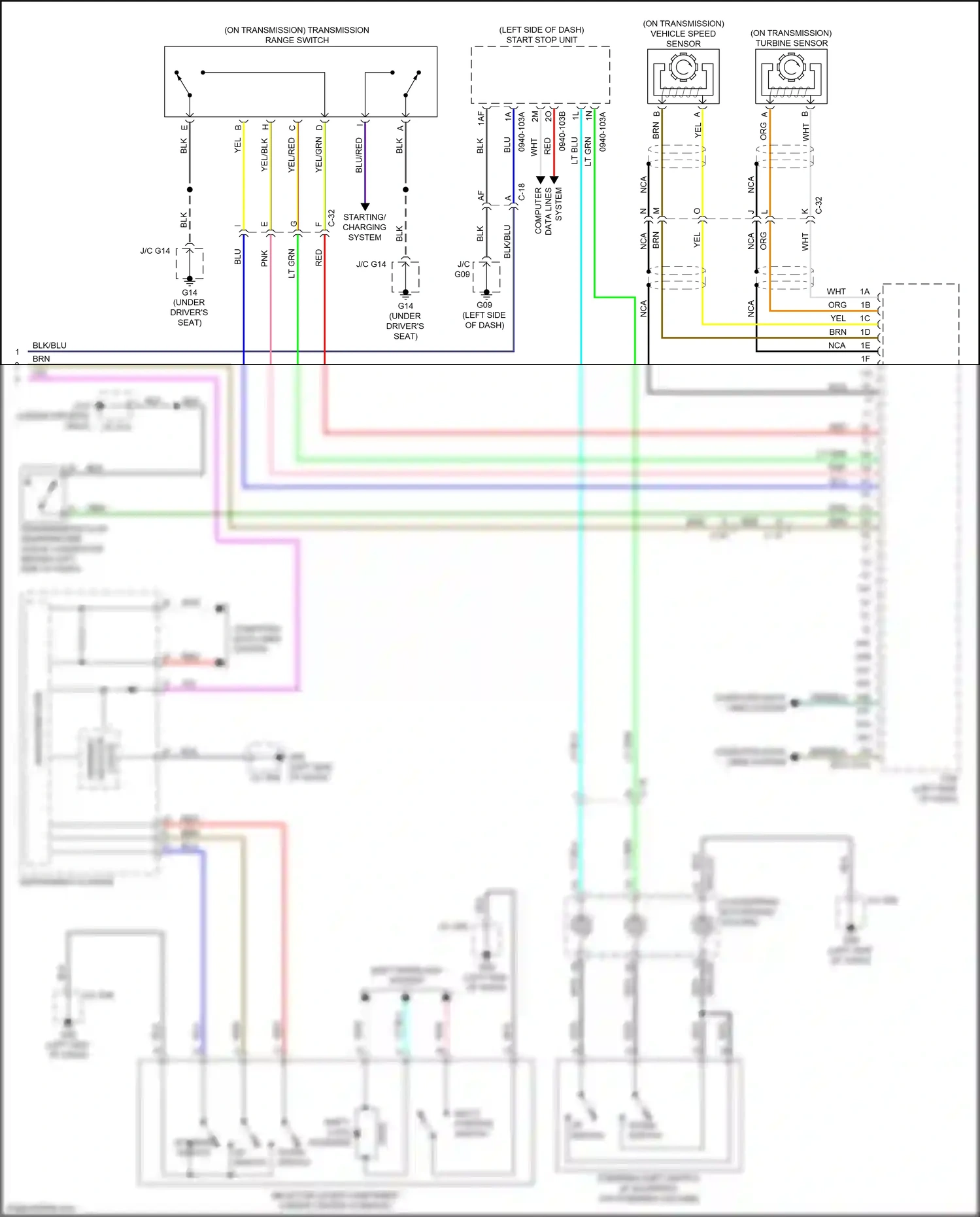 Mazda MX-5 ND (2015-2024) computer data lines system wiring diagram  (50 of 57)