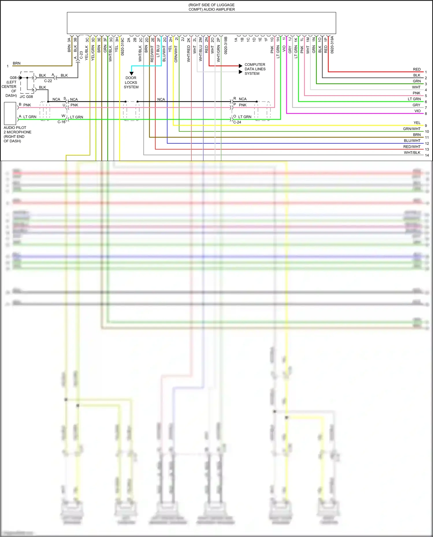 Mazda MX-5 ND (2015-2024) computer data lines system wiring diagram  (5 of 57)