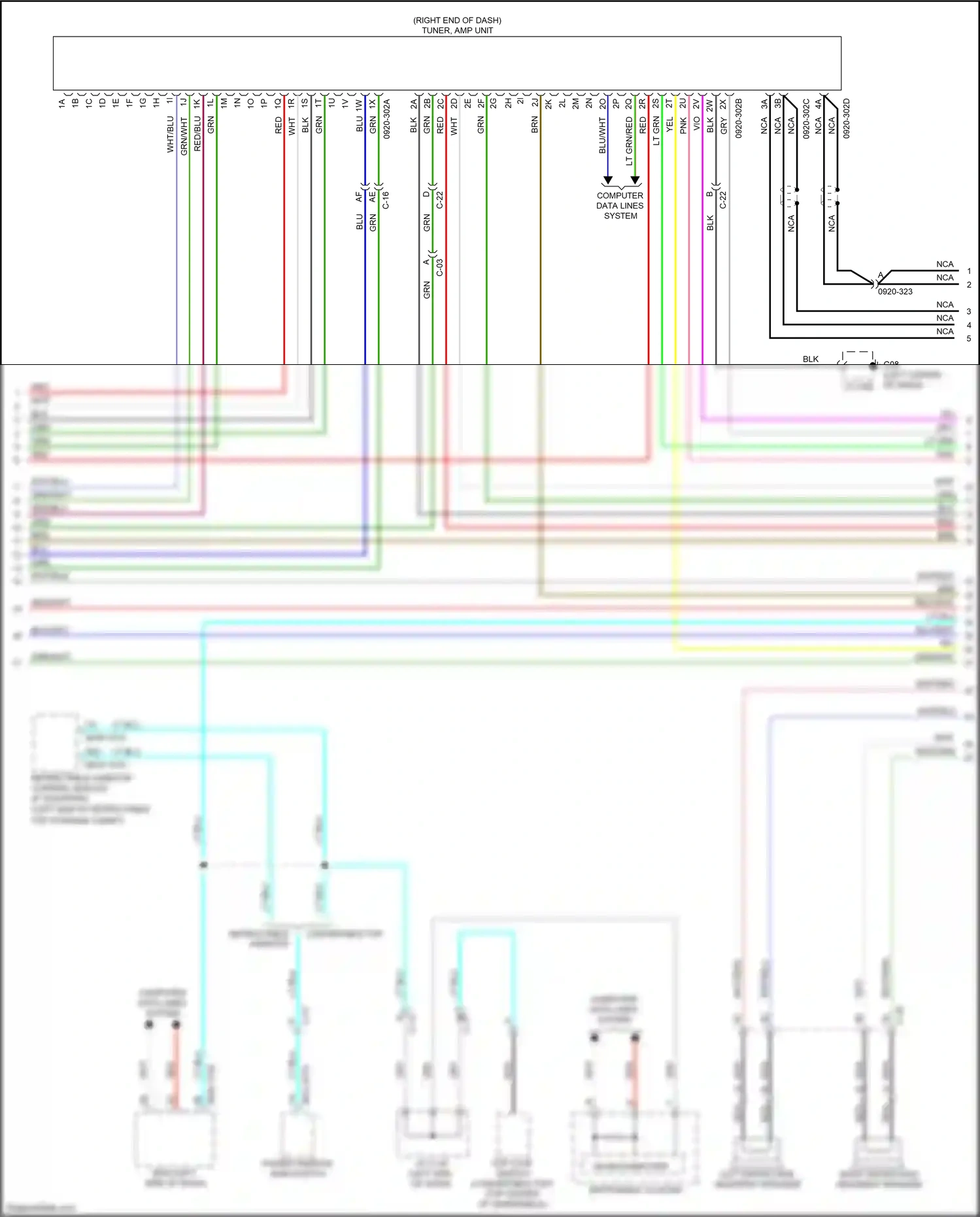 Mazda MX-5 ND (2015-2024) computer data lines system wiring diagram  (4 of 57)