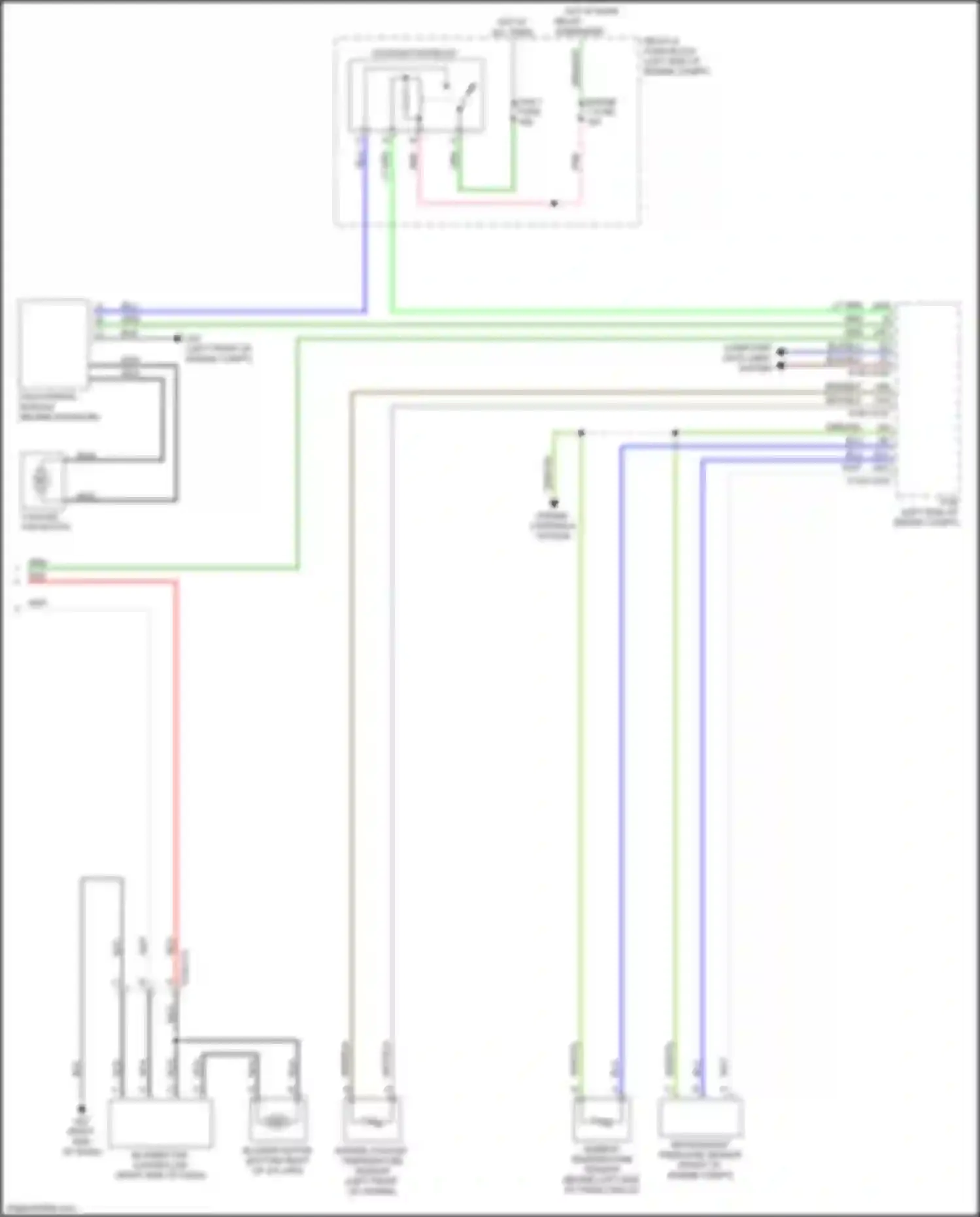 Wiring diagram fan 1 fuse for Mazda MX-5 ND (2015-2024) (1 of 4)