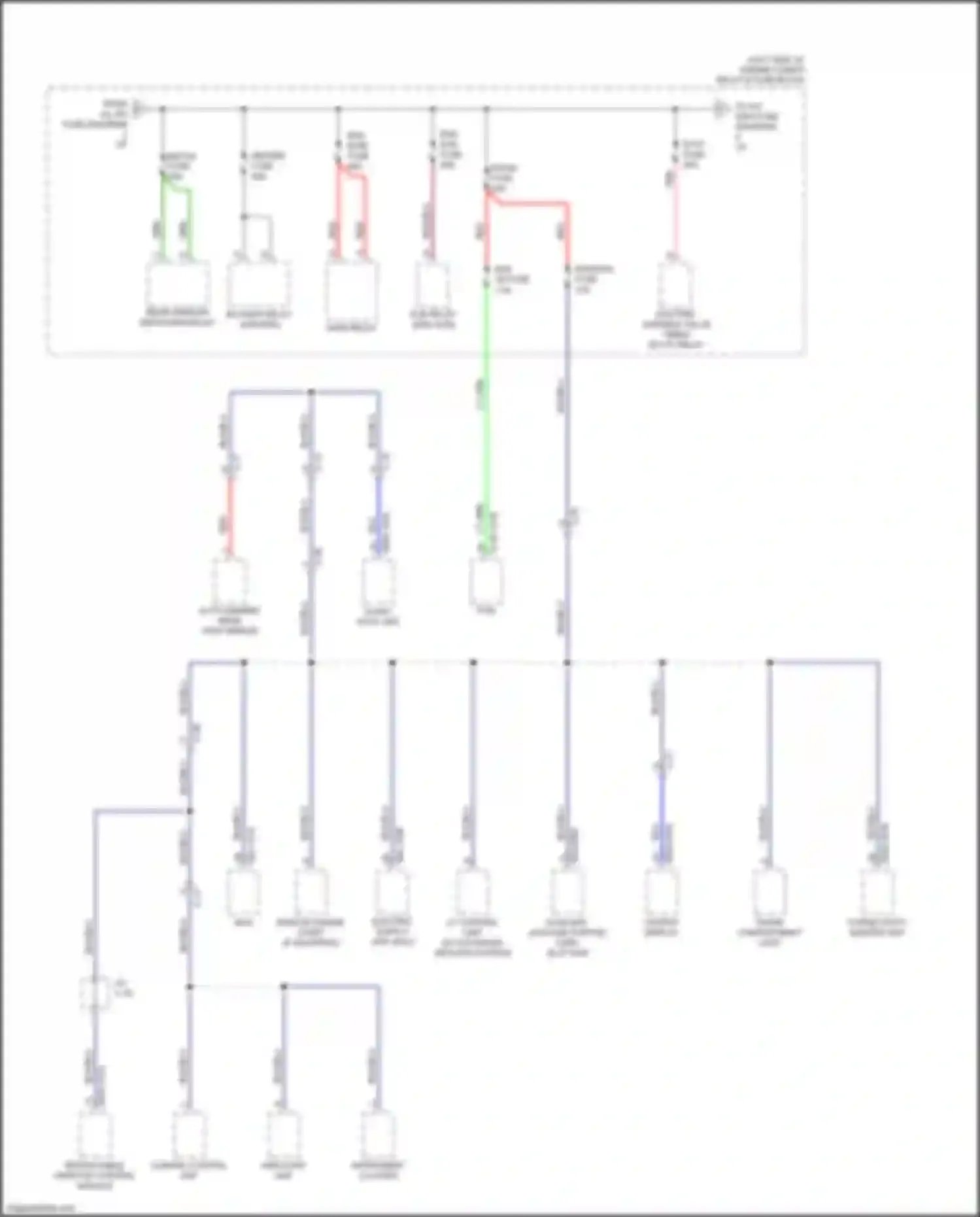 Wiring diagram heater fuse for Mazda MX-5 ND (2015-2024) (3 of 3)