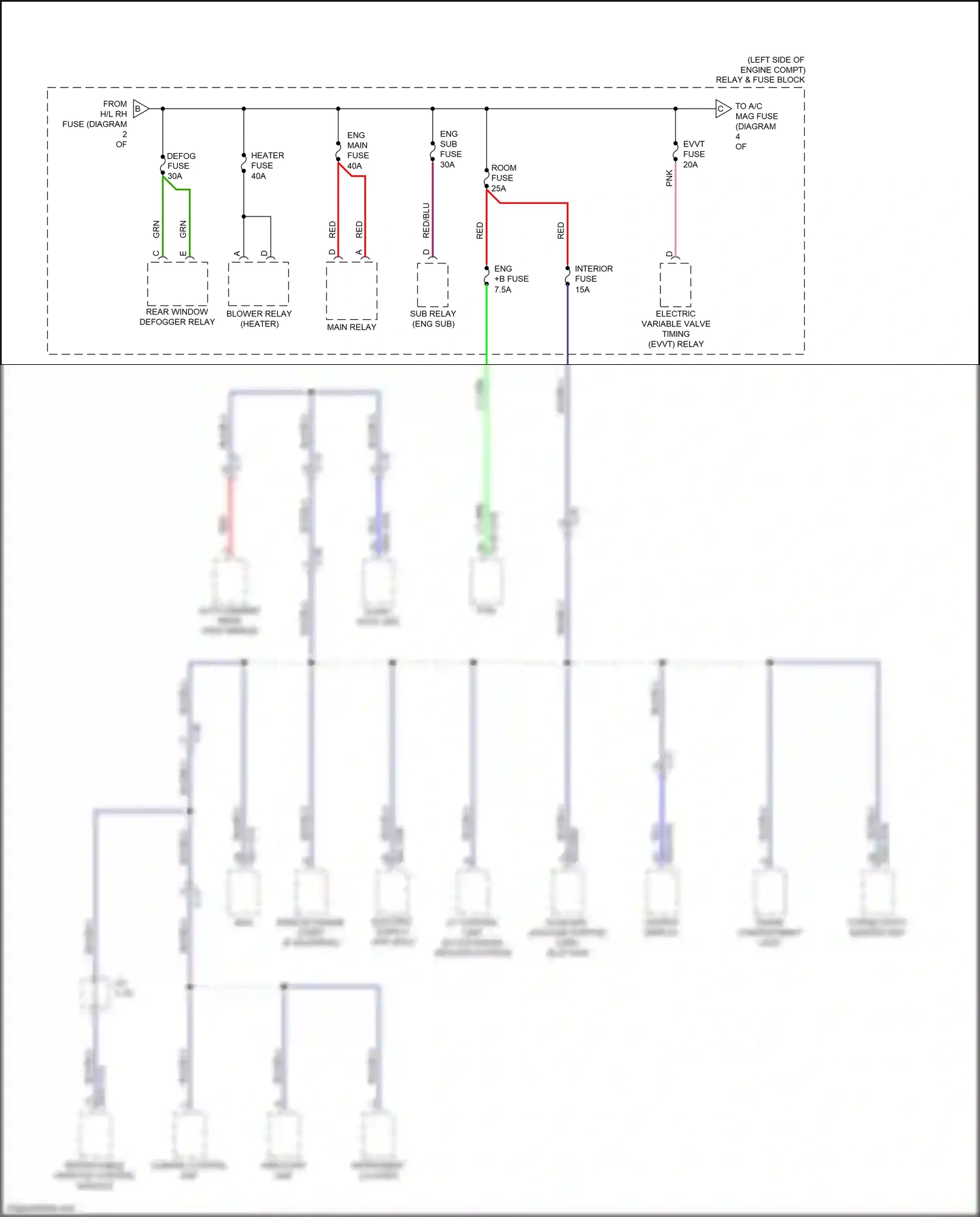 Mazda MX-5 ND (2015-2024) lf control unit wiring diagram  (3 of 4)