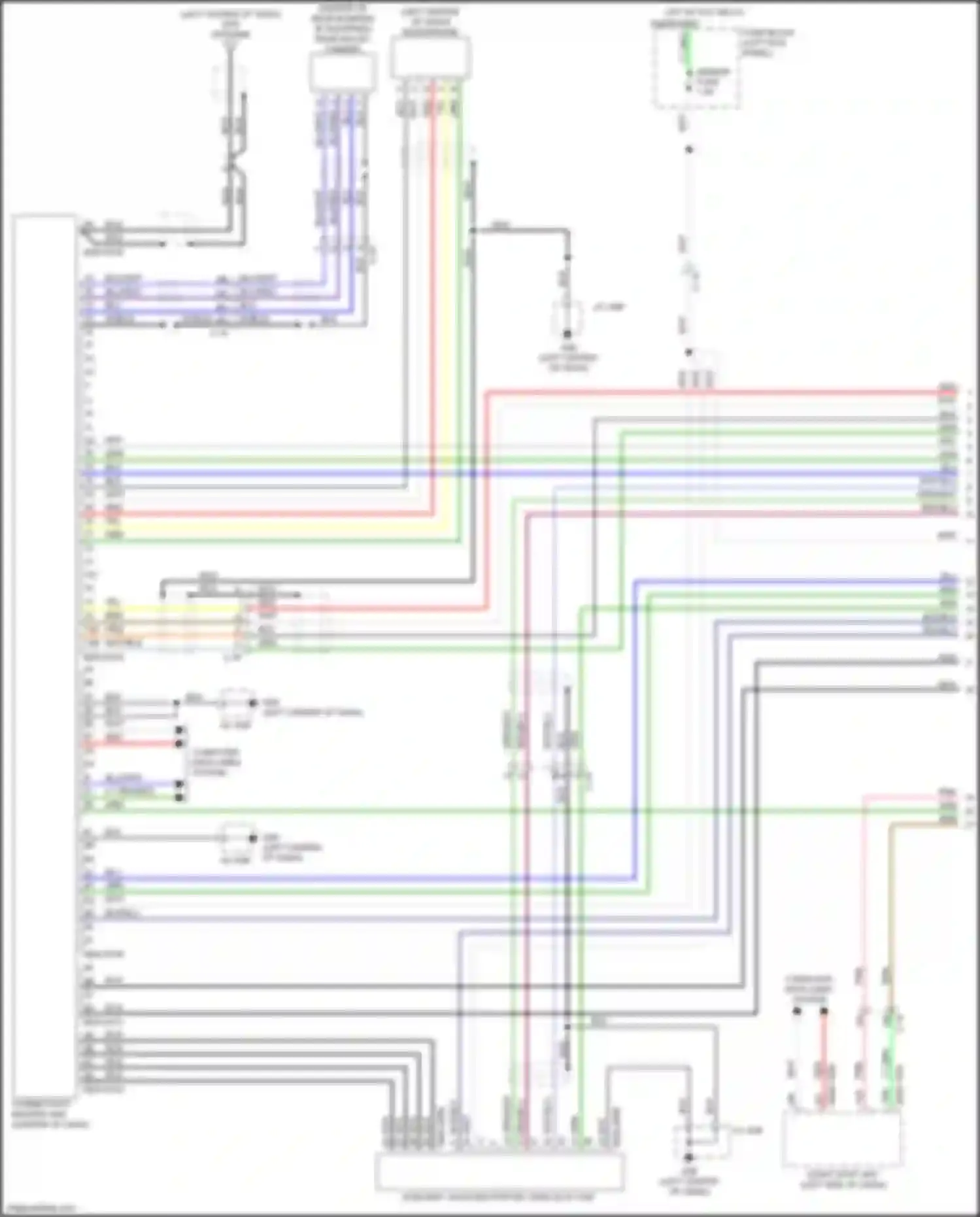 Wiring diagram mirror fuse for Mazda MX-5 ND (2015-2024) (2 of 10)
