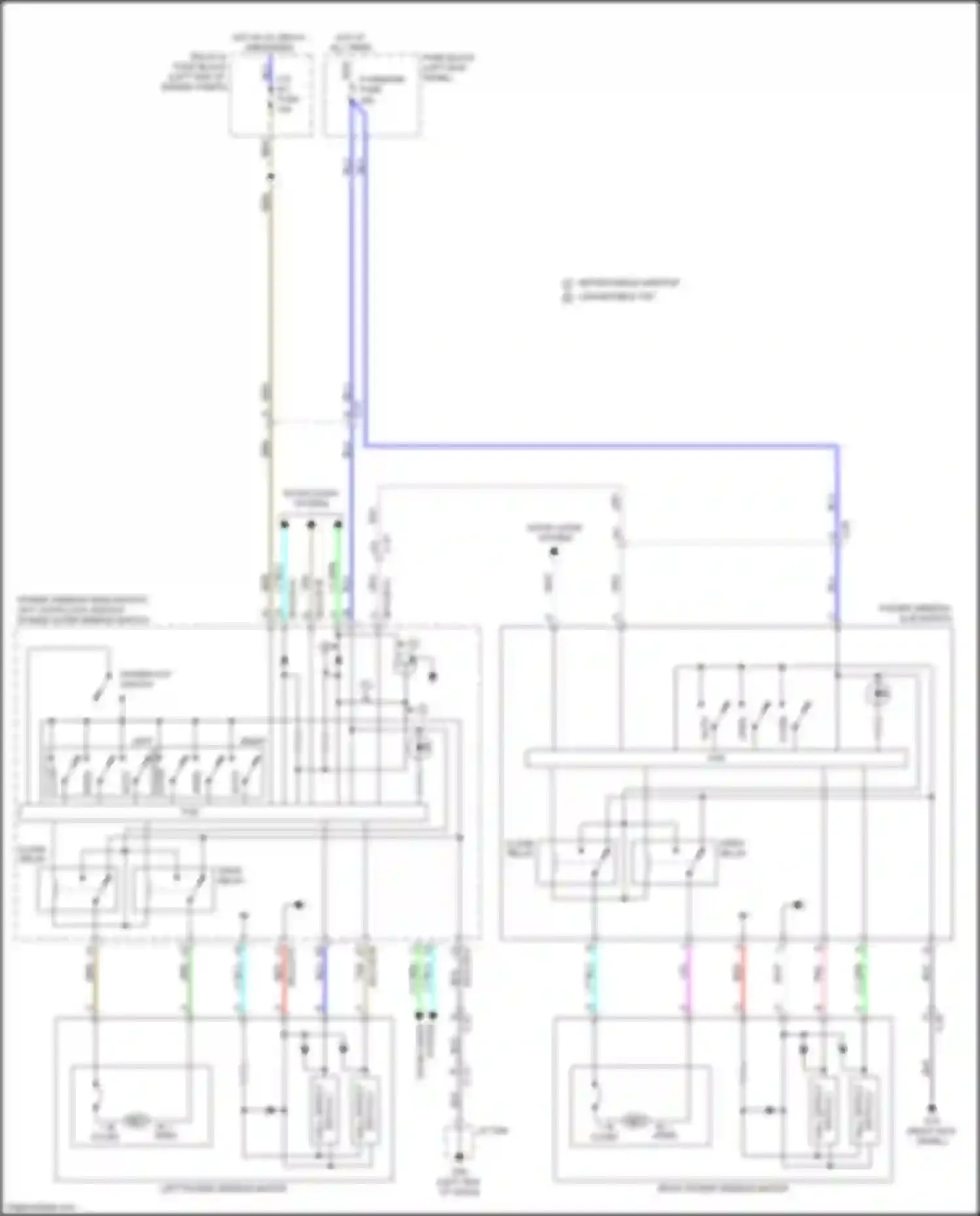 Wiring diagram power-cut switch for Mazda MX-5 ND (2015-2024) (1 of 1)