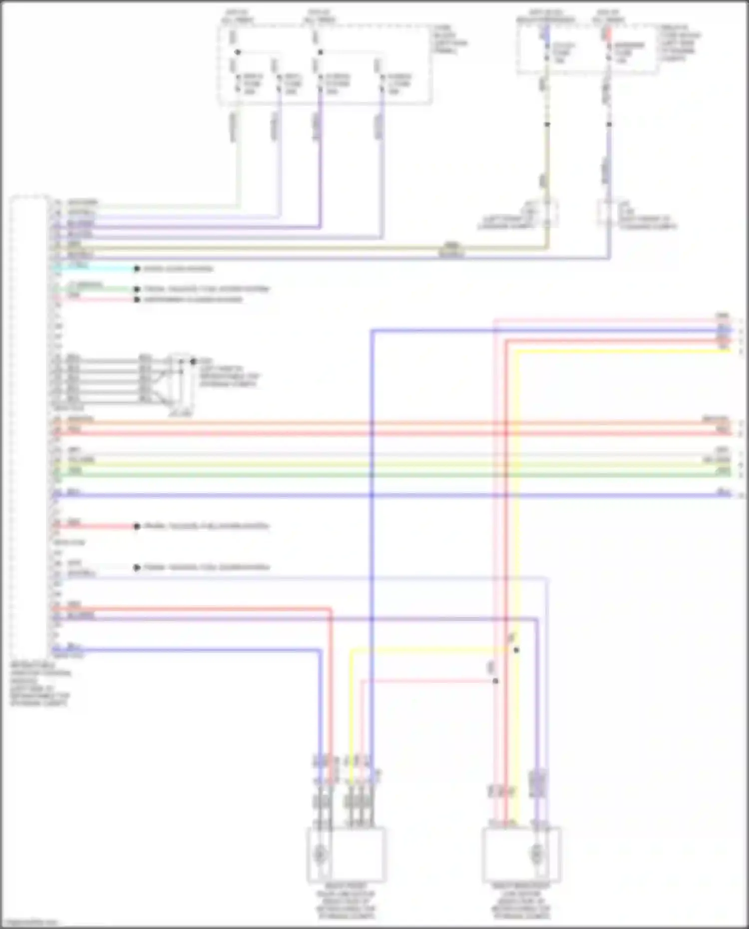 Wiring diagram r deck l fuse for Mazda MX-5 ND (2015-2024) (2 of 2)