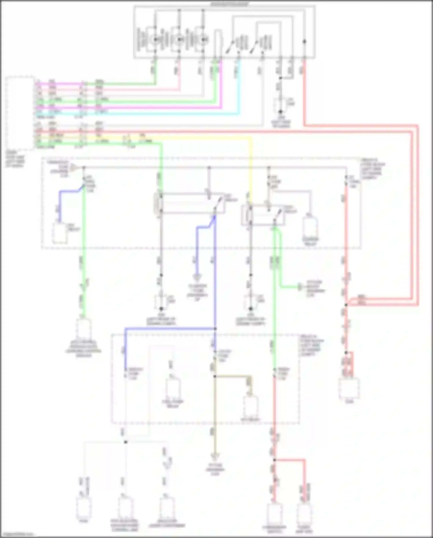 Wiring diagram radio fuse for Mazda MX-5 ND (2015-2024) (4 of 7)