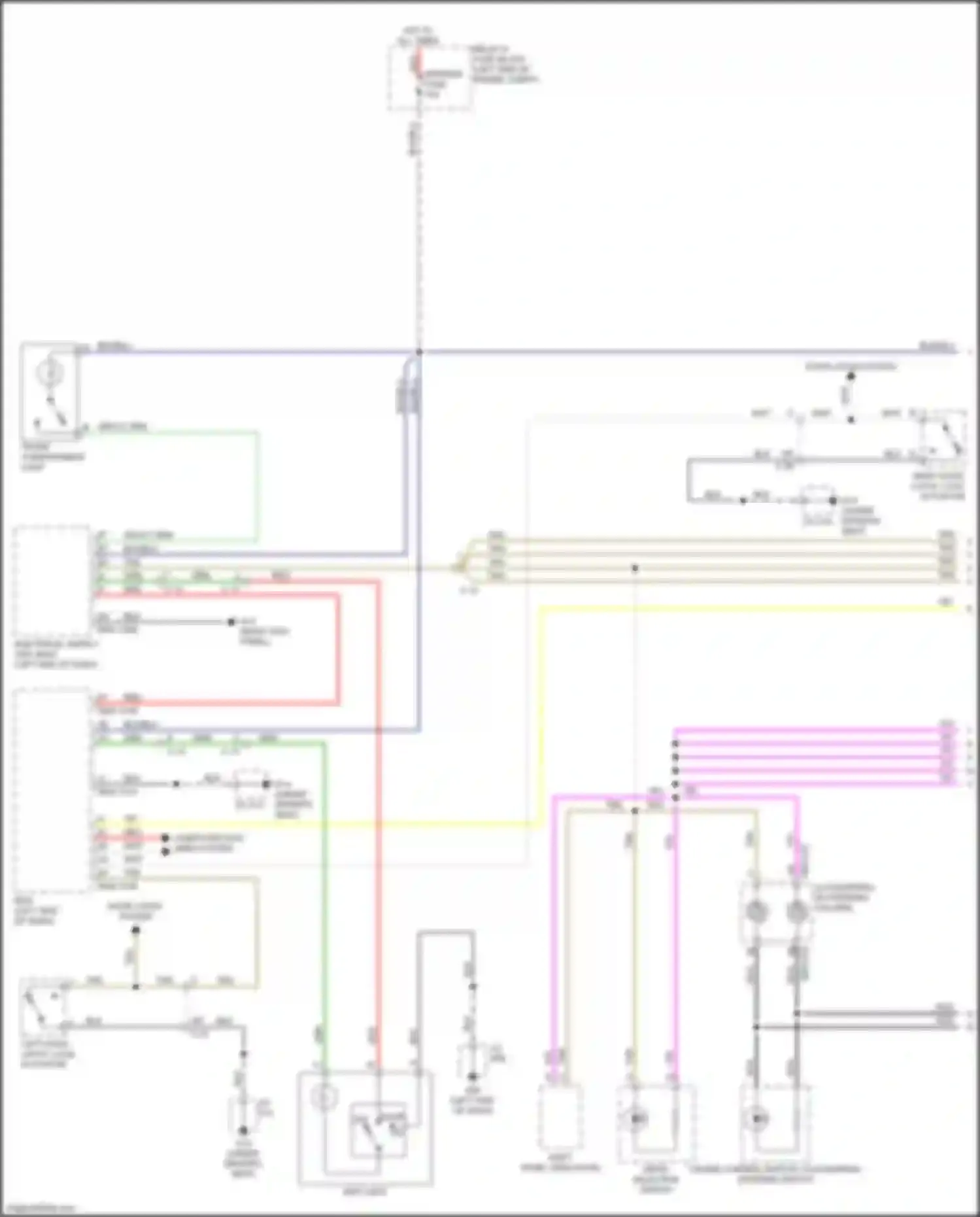 Wiring diagram red for Mazda MX-5 ND (2015-2024) (59 of 76)