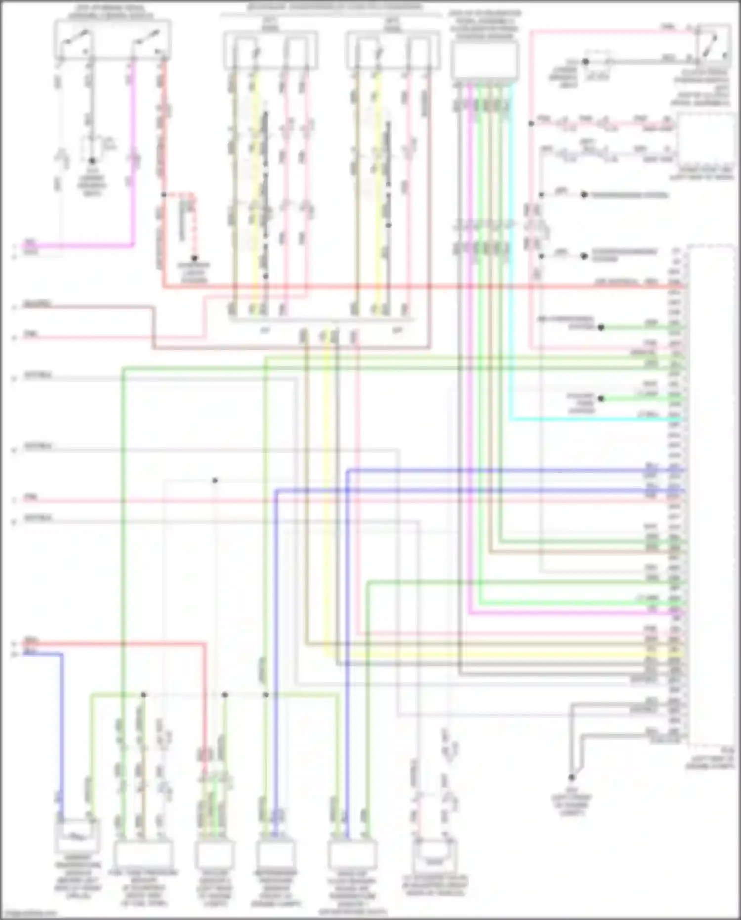 Wiring diagram red for Mazda MX-5 ND (2015-2024) (76 of 76)