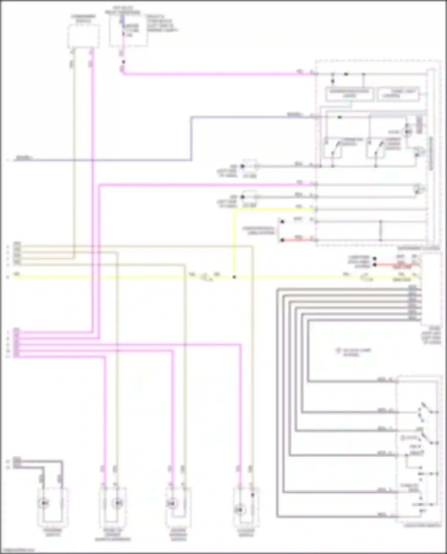 Wiring diagram relay energized for Mazda MX-5 ND (2015-2024) (6 of 23)
