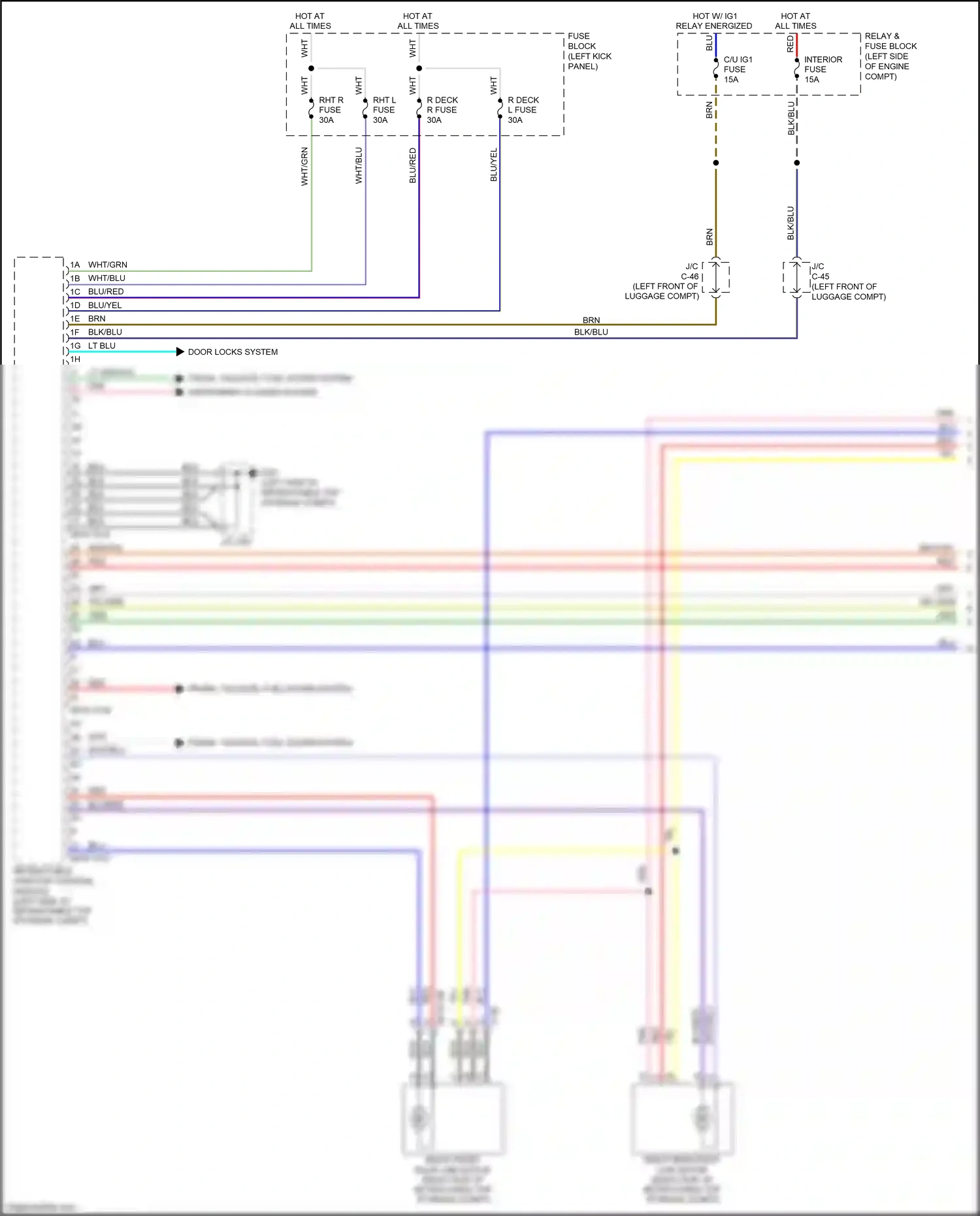 Mazda MX-5 ND (2015-2024) retractable hardtop control module wiring diagram  (14 of 15)