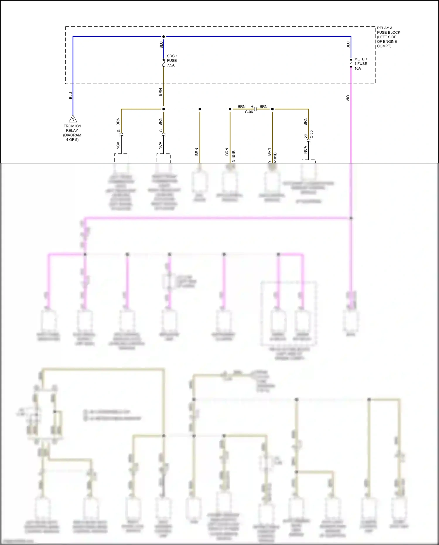 Mazda MX-5 ND (2015-2024) sas control module wiring diagram  (3 of 4)