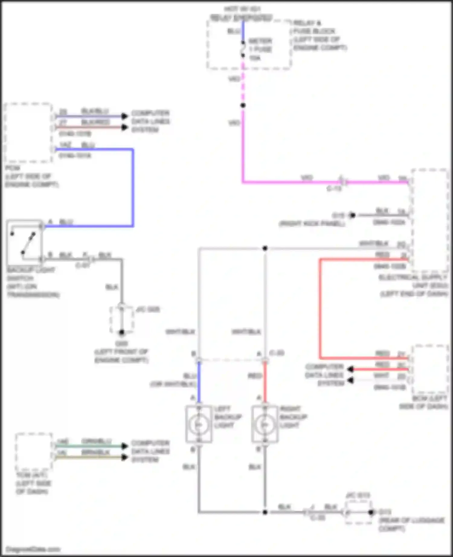 Wiring diagram wht for Mazda MX-5 ND (2015-2024) (11 of 79)