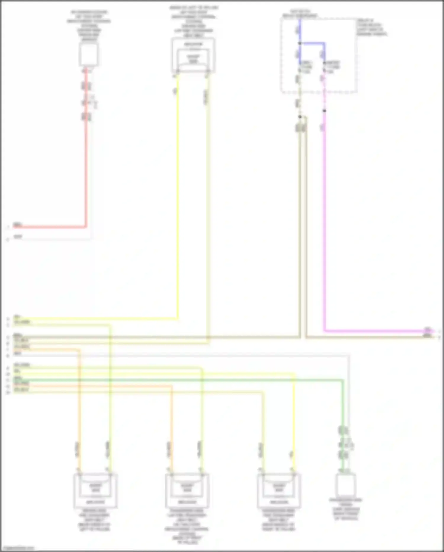 Wiring diagram yel/blk for Mazda MX-5 ND (2015-2024) (8 of 13)