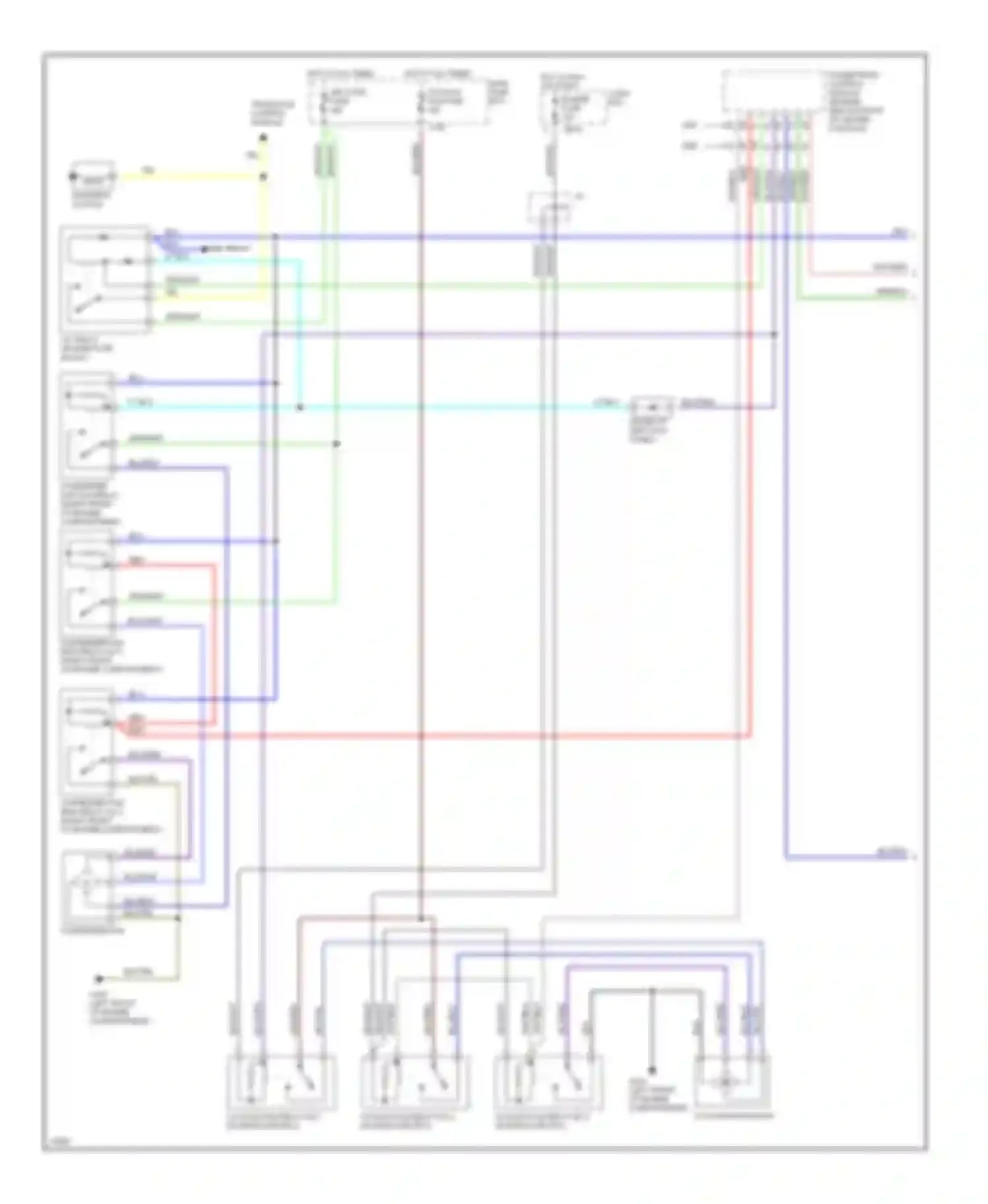 MX-6 Mazda I (1992-1997): 2.5l, a/c circuit (1 of 2)