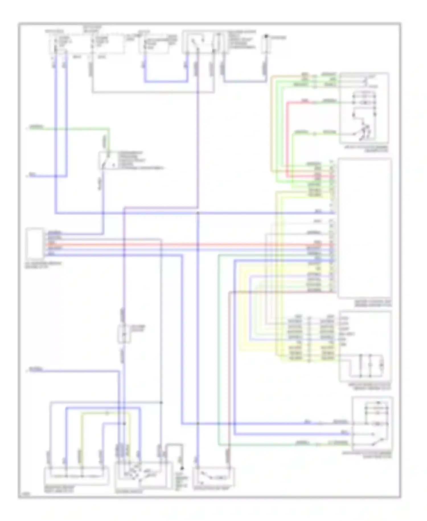 Wiring diagram blk for Mazda MX-6 I (1992-1997) (2 of 55)
