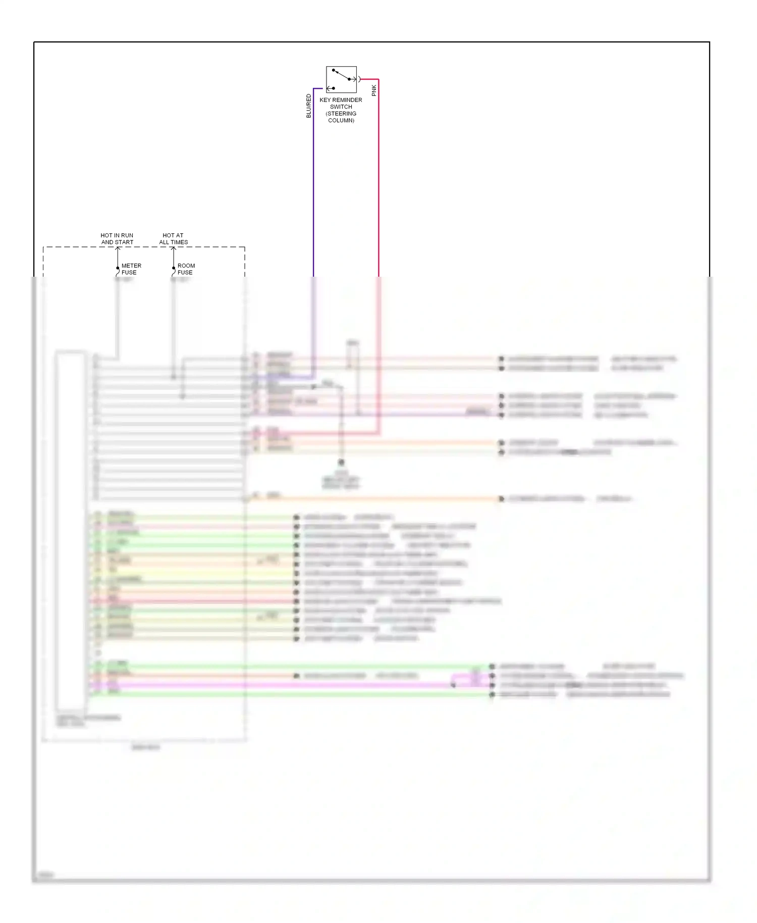 Mazda MX-6 I (1992-1997) central processing unit (cpu) wiring diagram  (1 of 6)