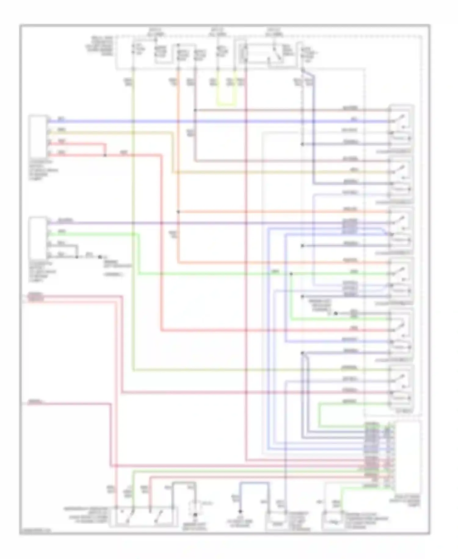 RX-8 Mazda I facelift (2008-2012): Automatic a/c circuit (2 of 2)