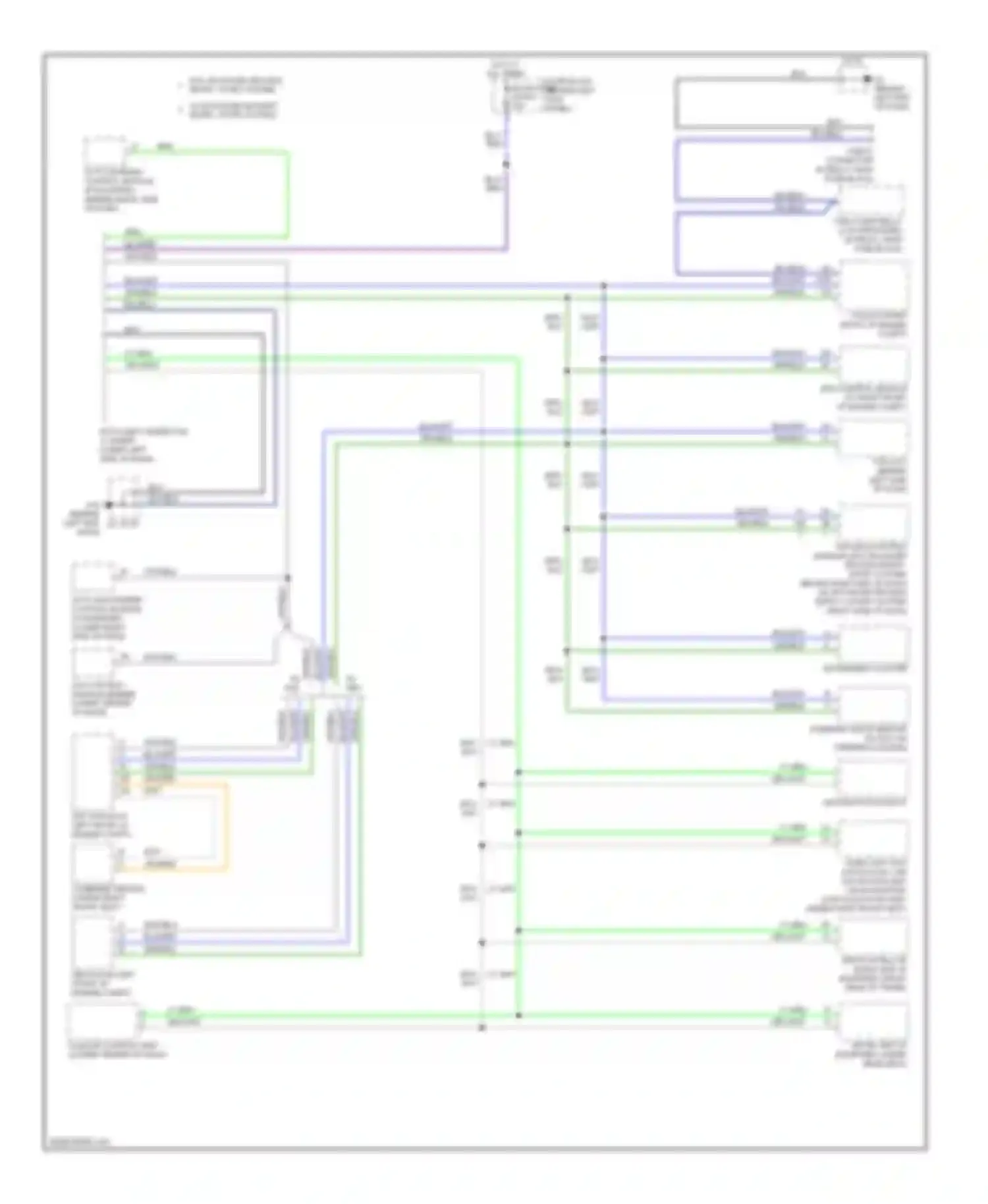RX-8 Mazda I facelift (2008-2012): Computer data lines circuit
