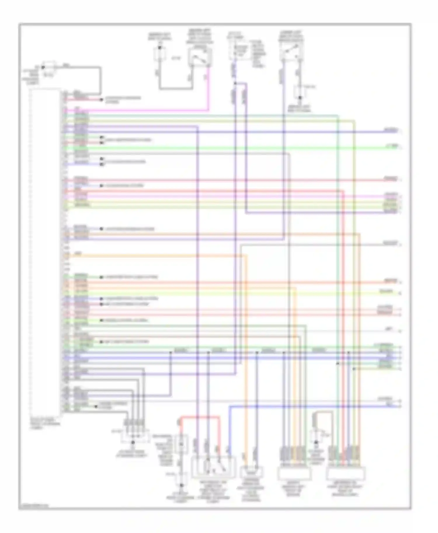 RX-8 Mazda I facelift (2008-2012): Wiring diagram engine performance 1.3l (1 of 5)