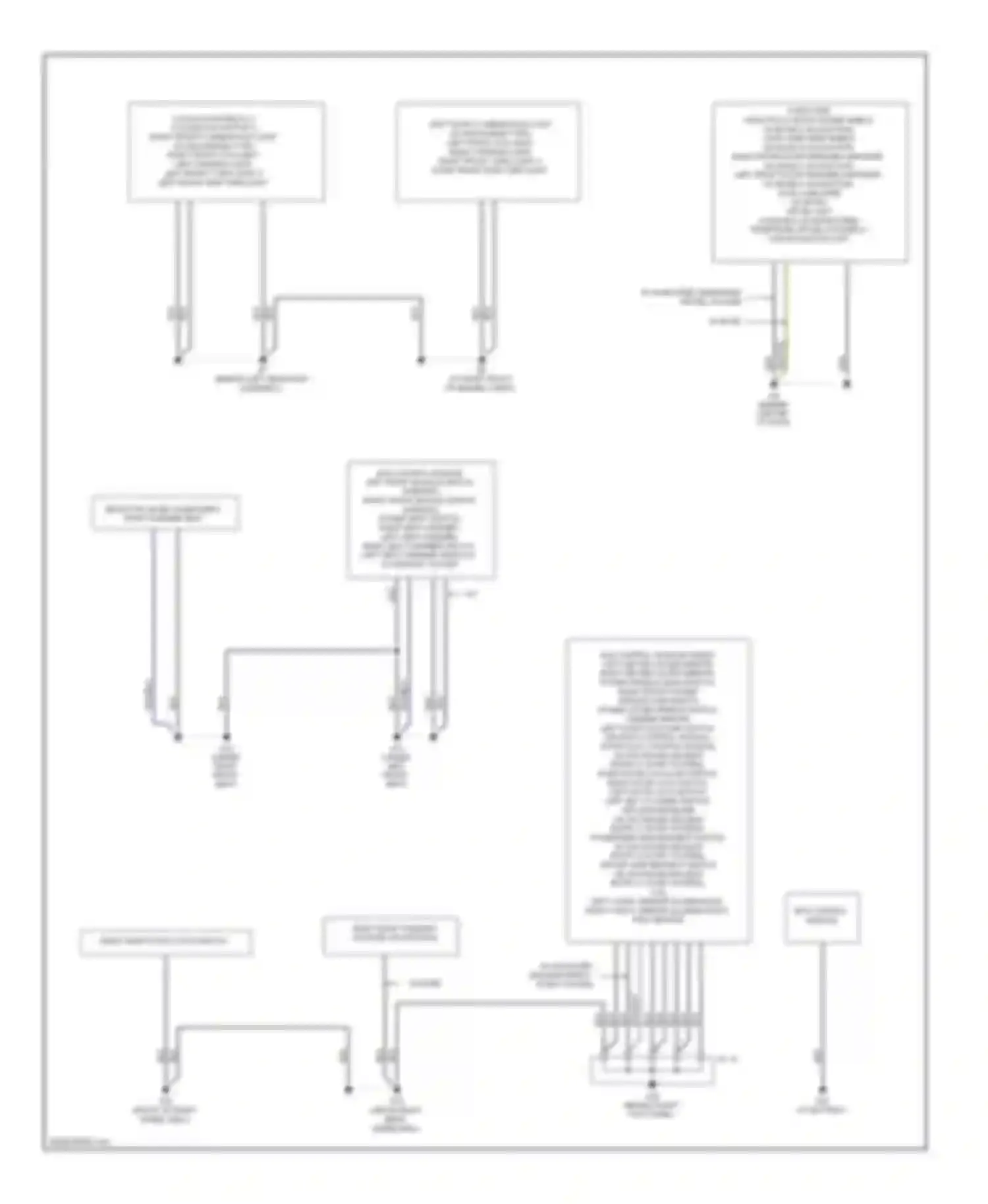 RX-8 Mazda I facelift (2008-2012): Ground distribution circuit (2 of 2)