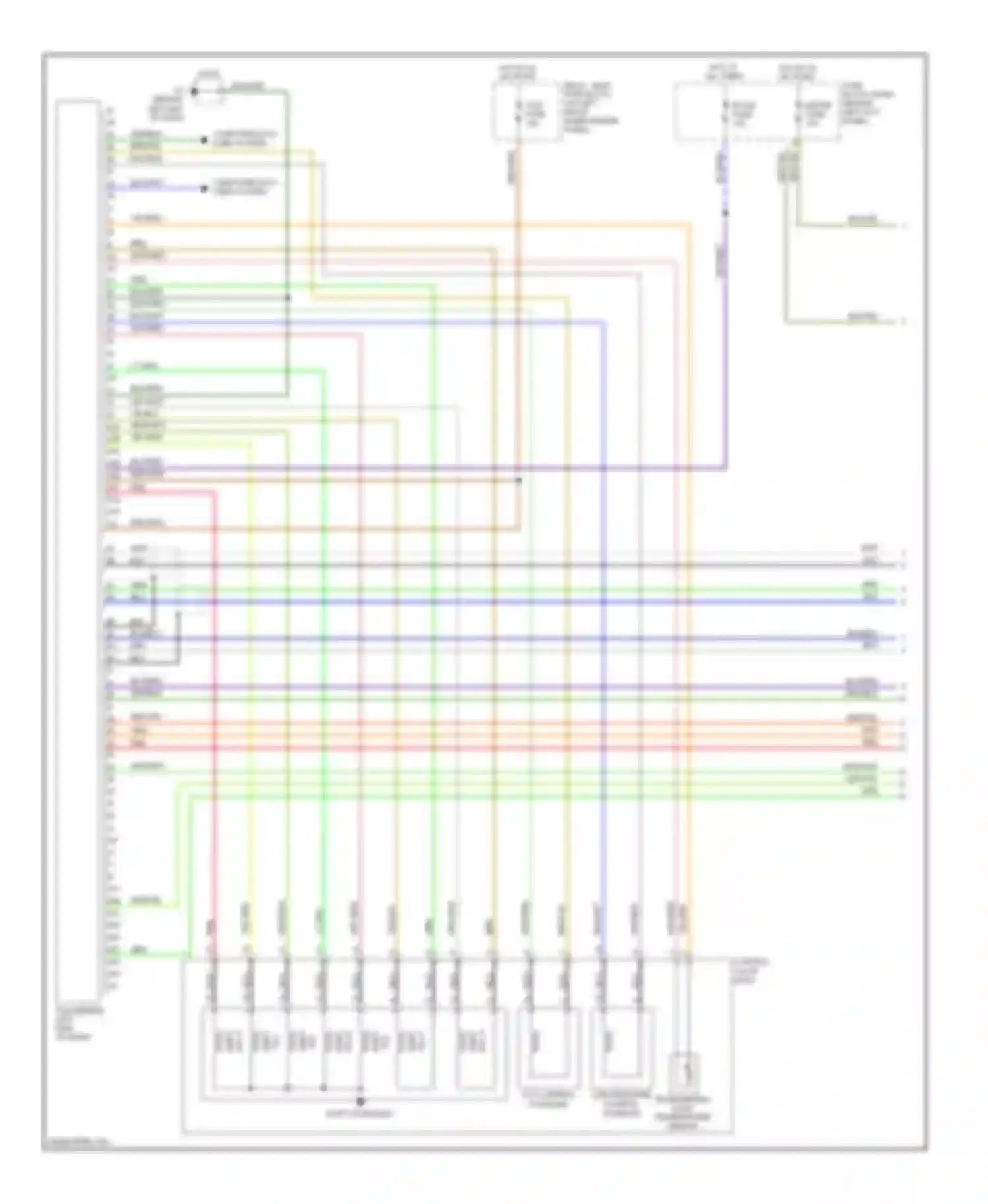 RX-8 Mazda I facelift (2008-2012): Transmission circuit (1 of 2)