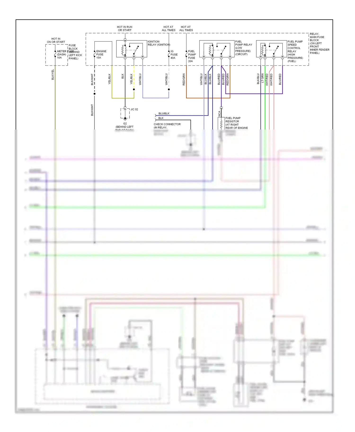Mazda RX-8 I facelift (2008-2012) computer data lines system wiring diagram  (20 of 30)