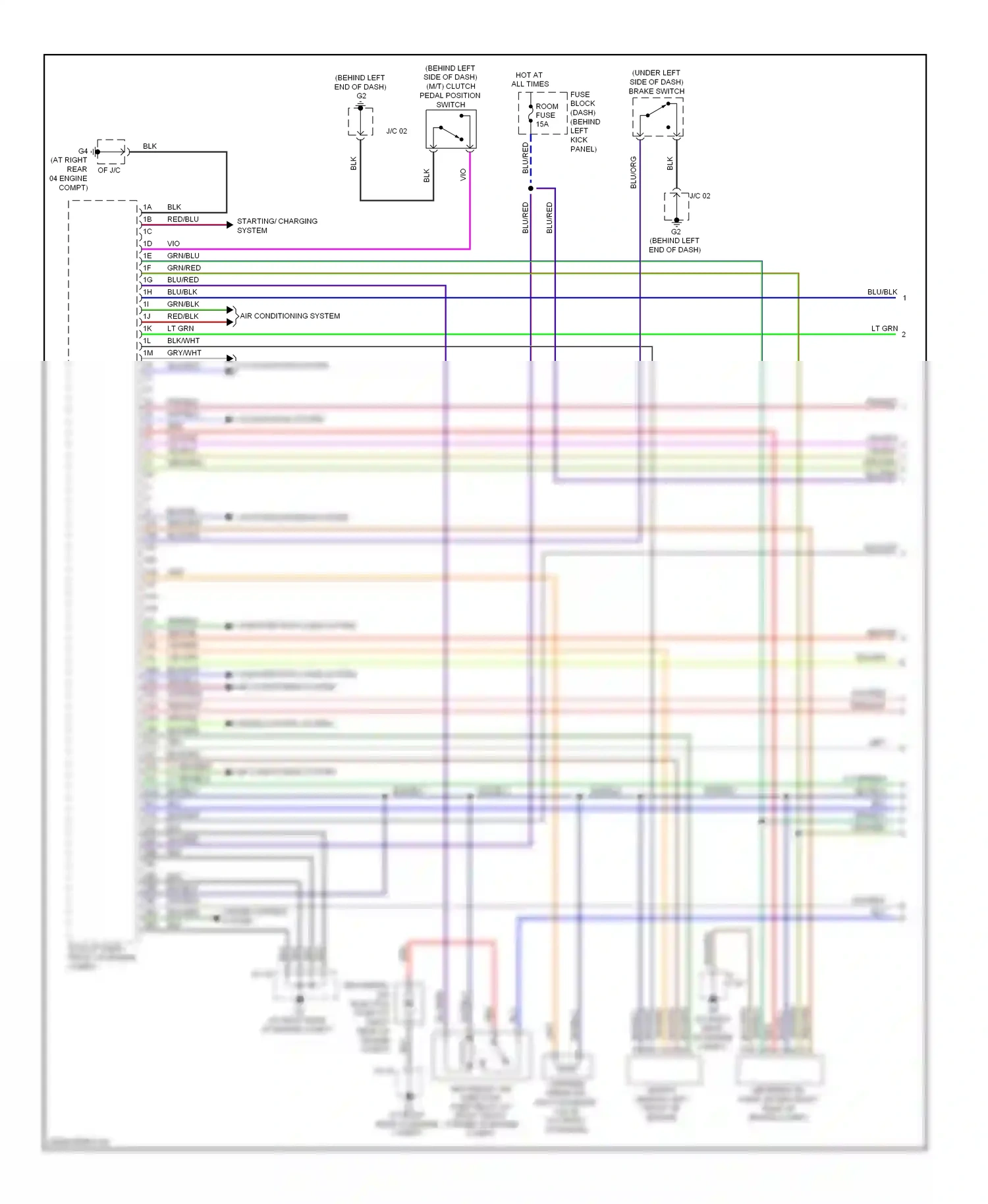 Mazda RX-8 I facelift (2008-2012) computer data lines system wiring diagram  (19 of 30)