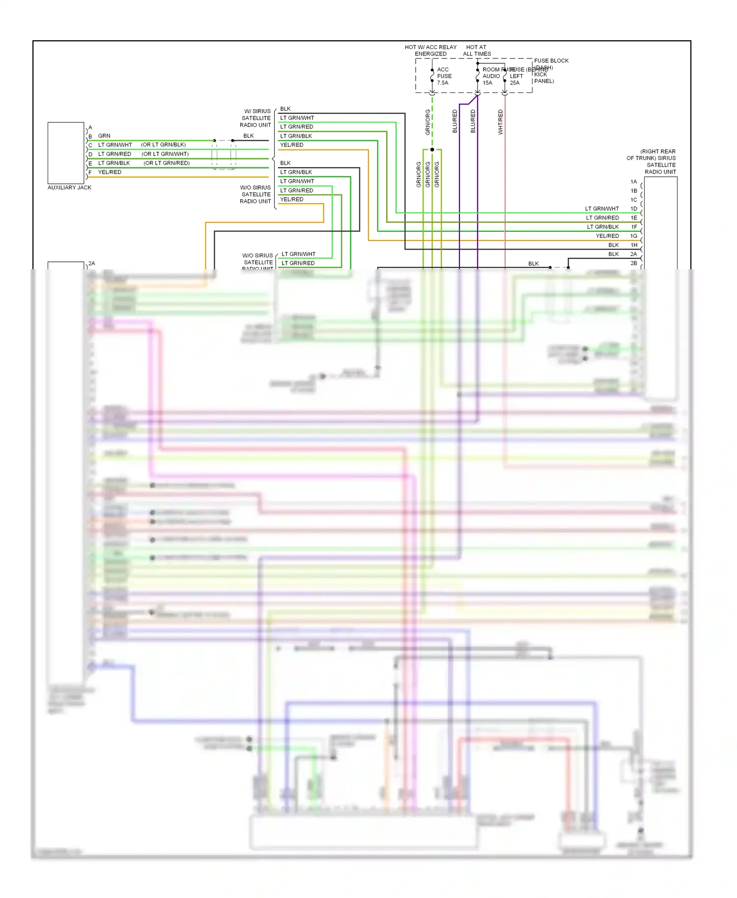 Mazda RX-8 I facelift (2008-2012) computer data lines system wiring diagram  (15 of 30)