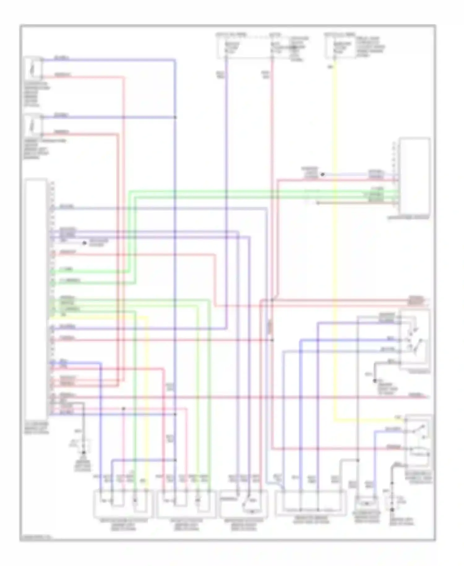 RX-8 Mazda I (2003-2008): Manual a/c circuit (1 of 2)