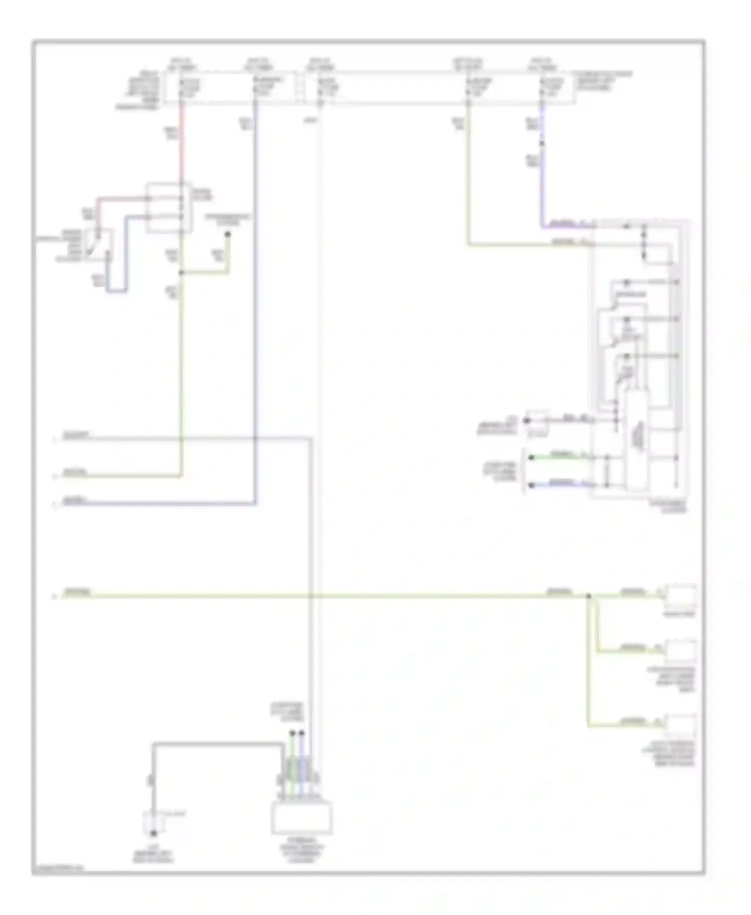 RX-8 Mazda I (2003-2008): Anti-lock brakes circuit, with dynamic stability control (2 of 2)