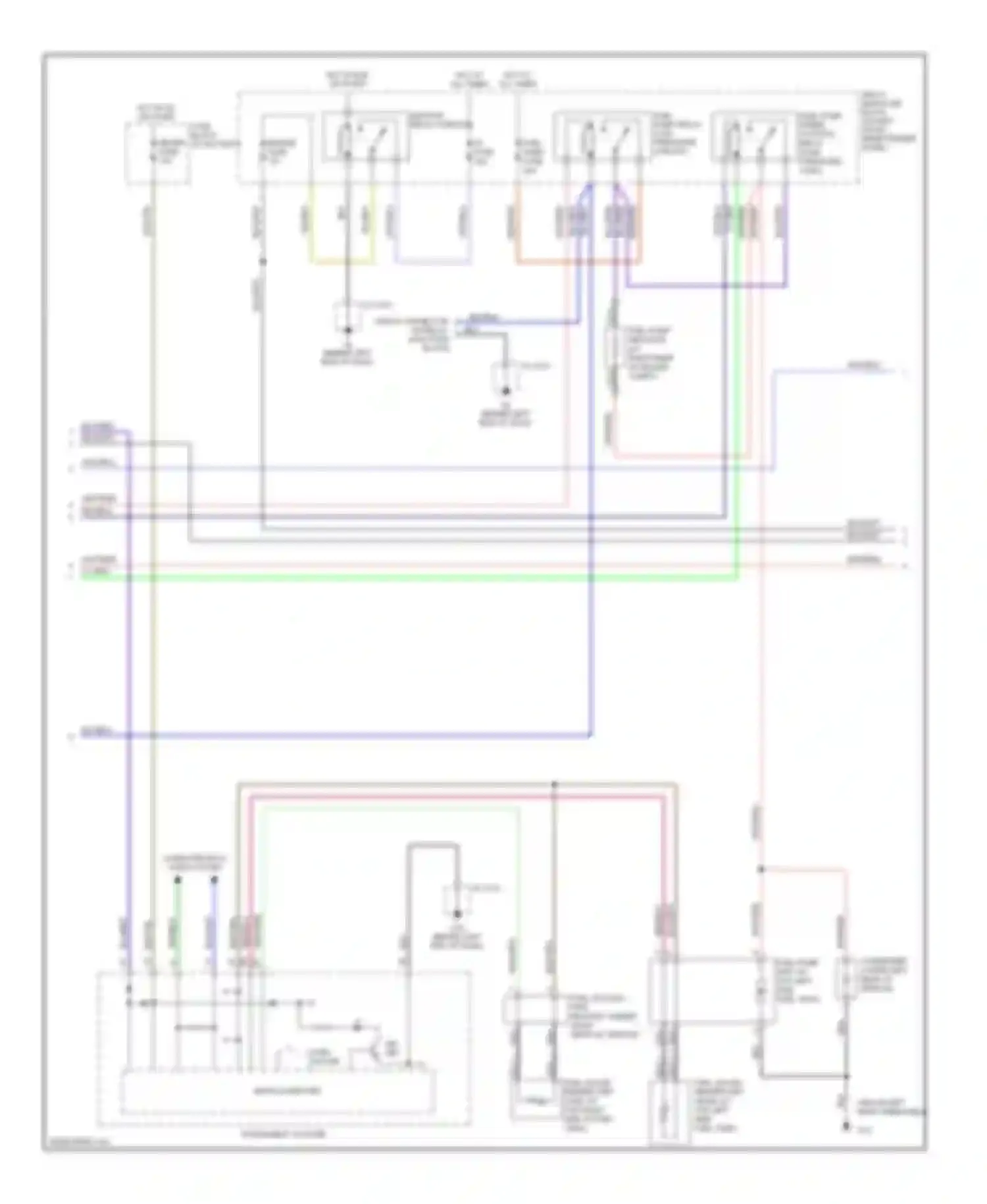 RX-8 Mazda I (2003-2008): Wiring diagram engine performance 1.3l (3 of 5)