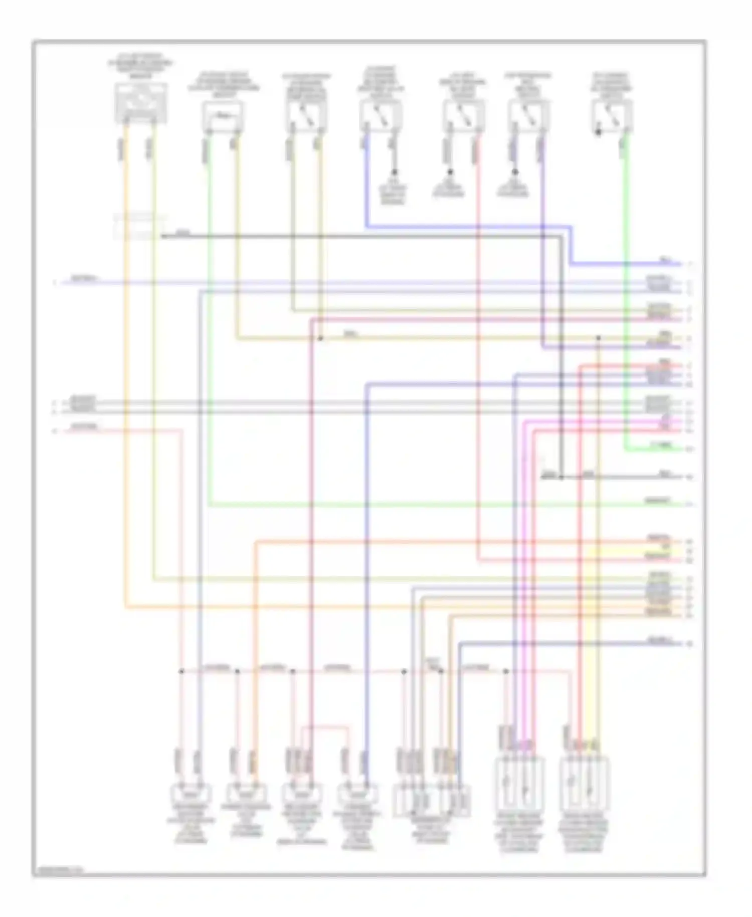 RX-8 Mazda I (2003-2008): Wiring diagram engine performance 1.3l (4 of 5)