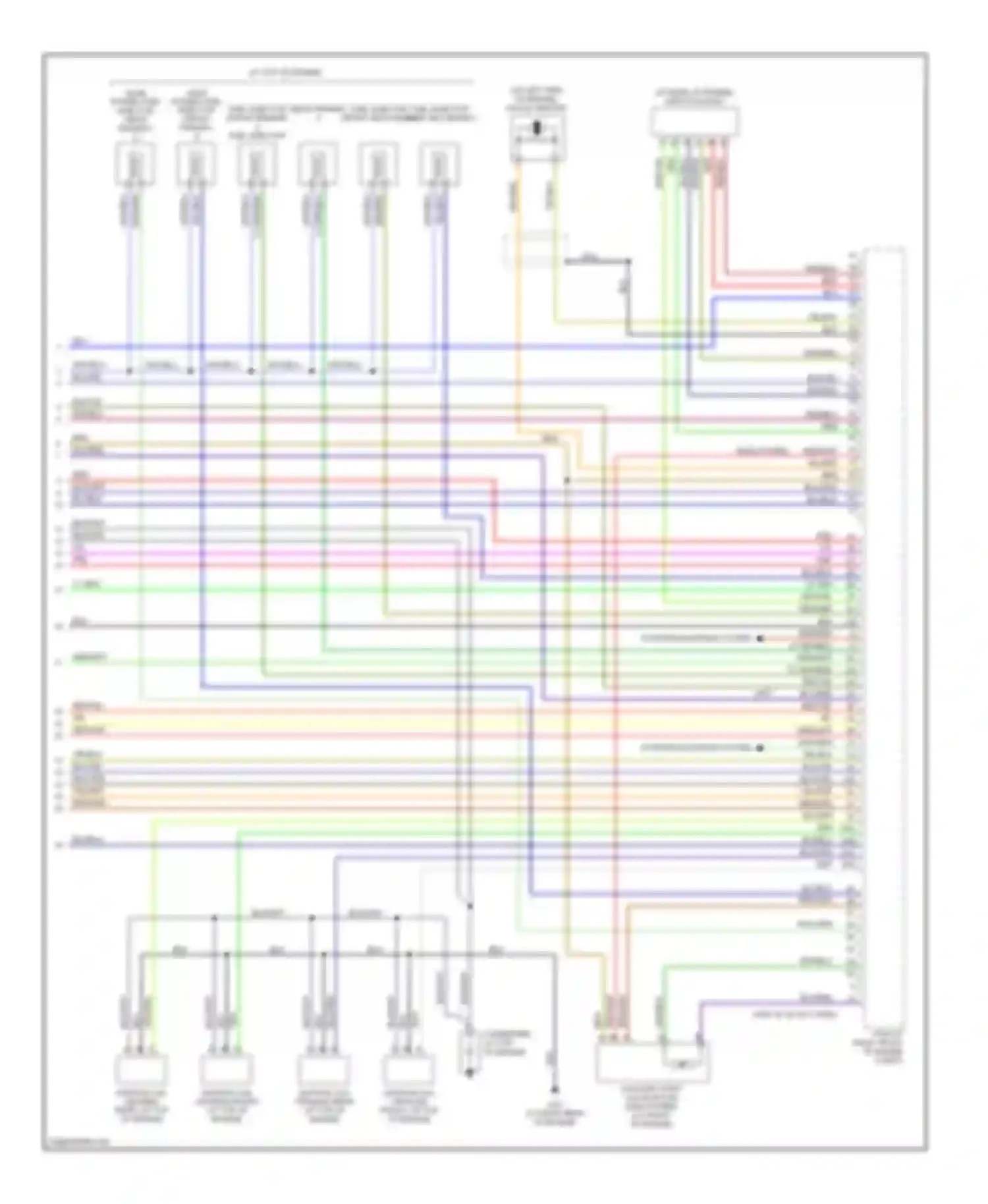 RX-8 Mazda I (2003-2008): Wiring diagram engine performance 1.3l (5 of 5)