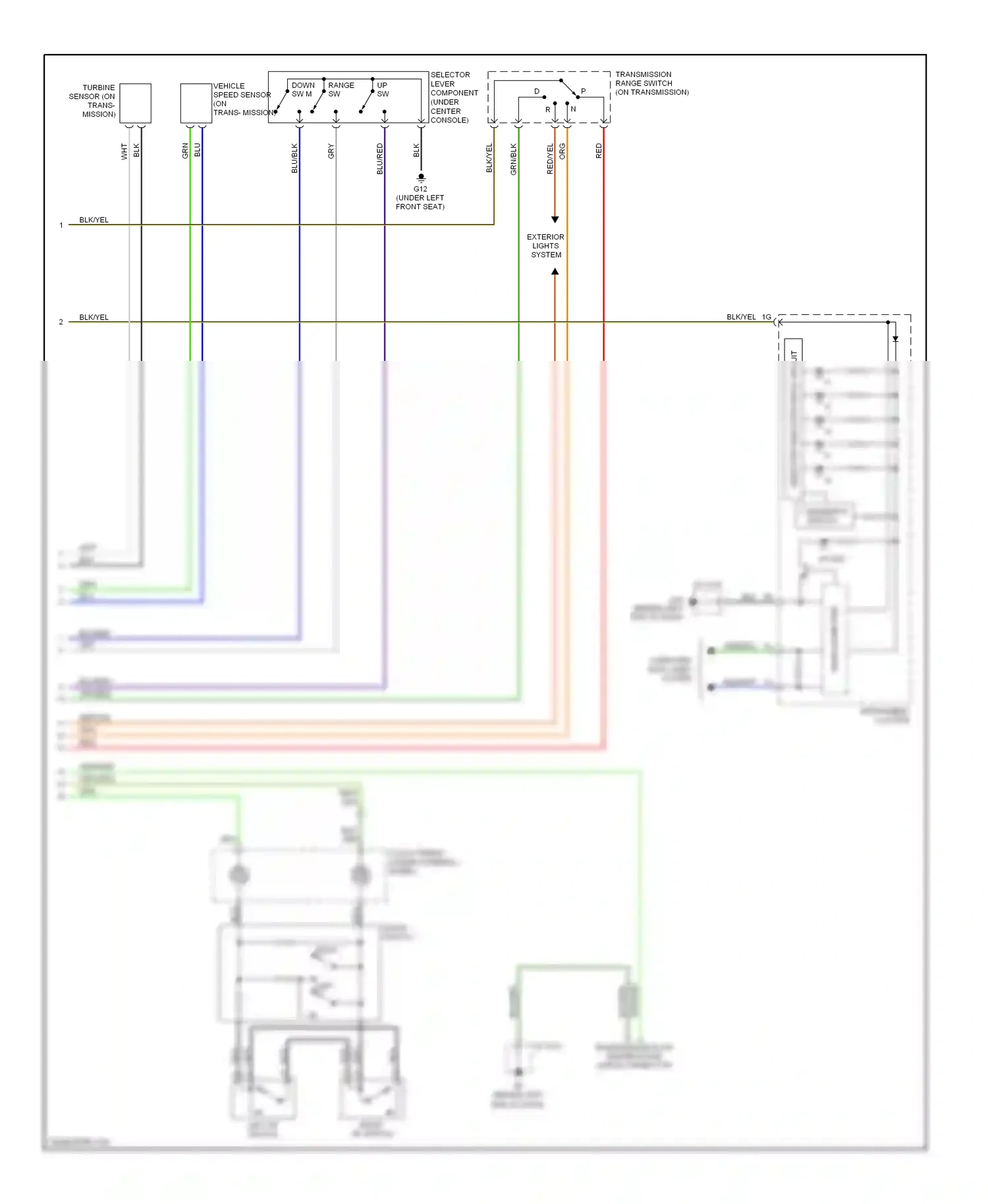 Mazda RX-8 I (2003-2008) computer data lines system wiring diagram  (12 of 18)