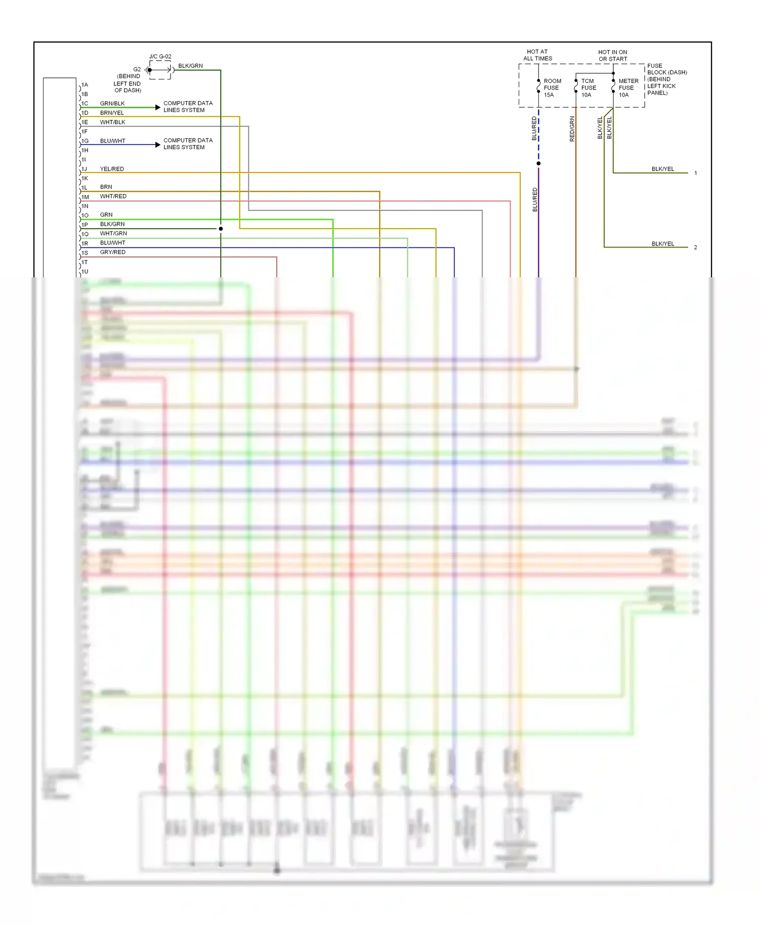 Mazda RX-8 I (2003-2008) shift sol b wiring diagram  (1 of 1)