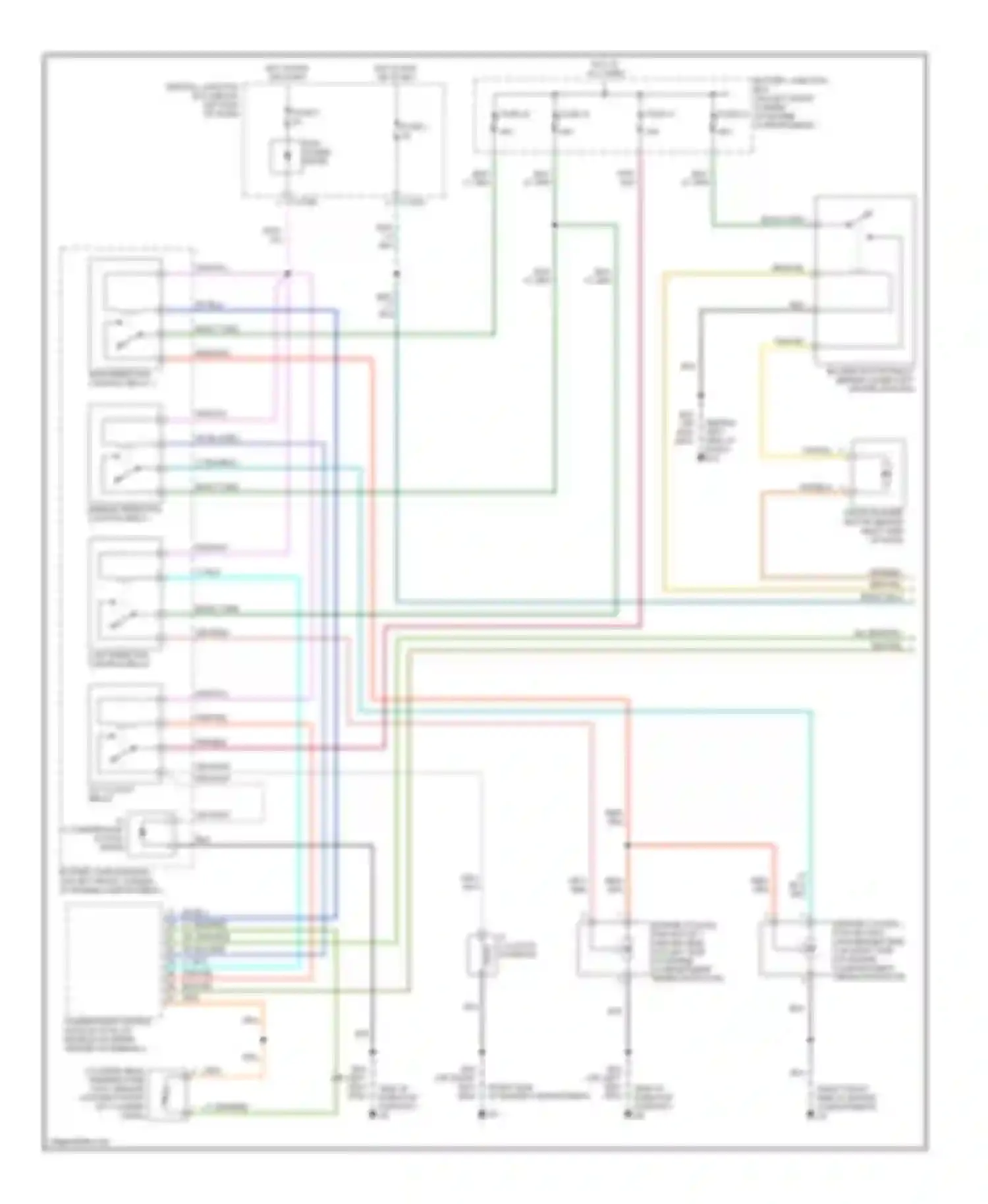 Tribute Mazda I (2000-2004): 2.0l, manual a/c circuit (1 of 2)