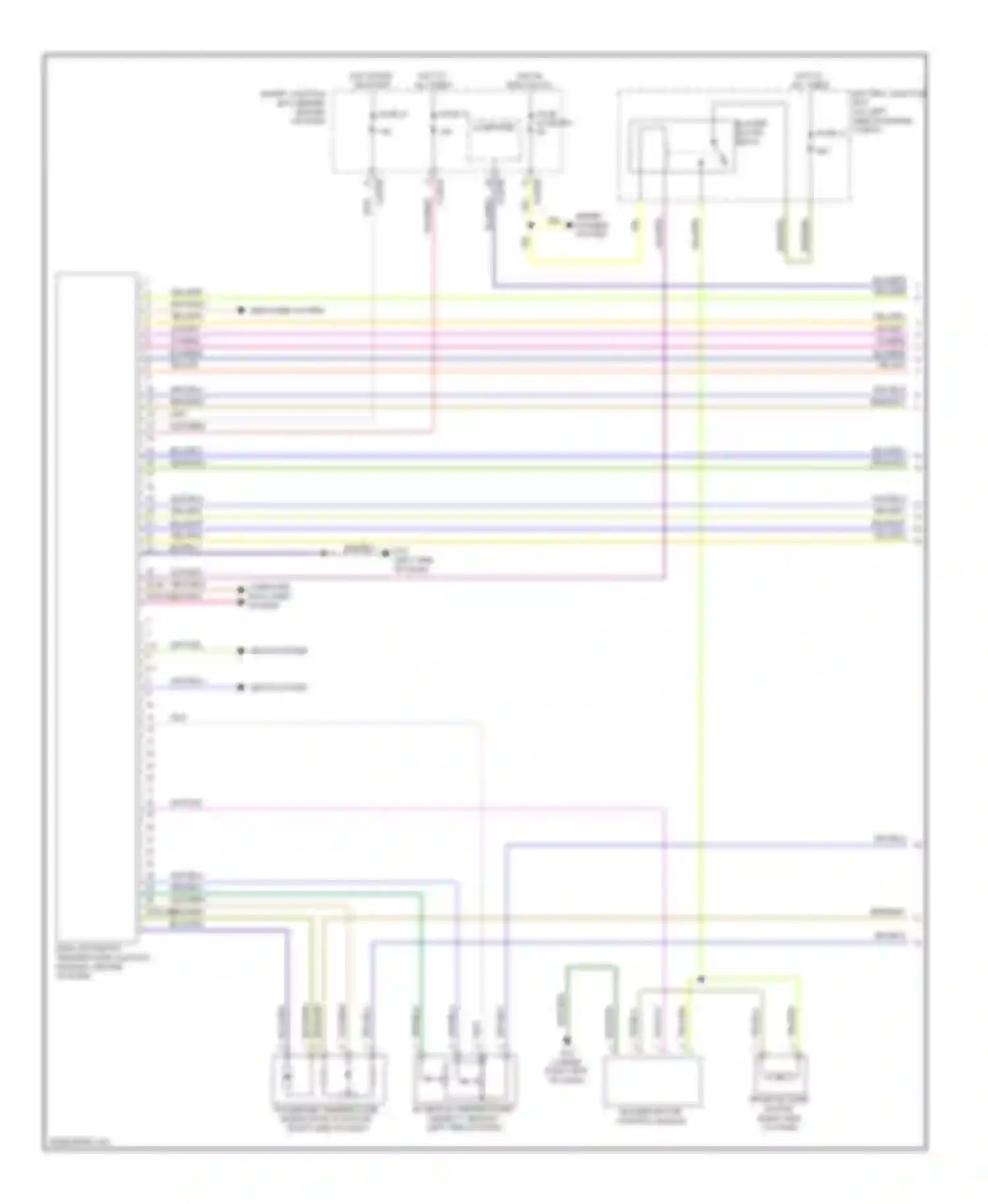 Tribute Mazda II (2007-2011): Air conditioning circuit, hybrid (1 of 4)