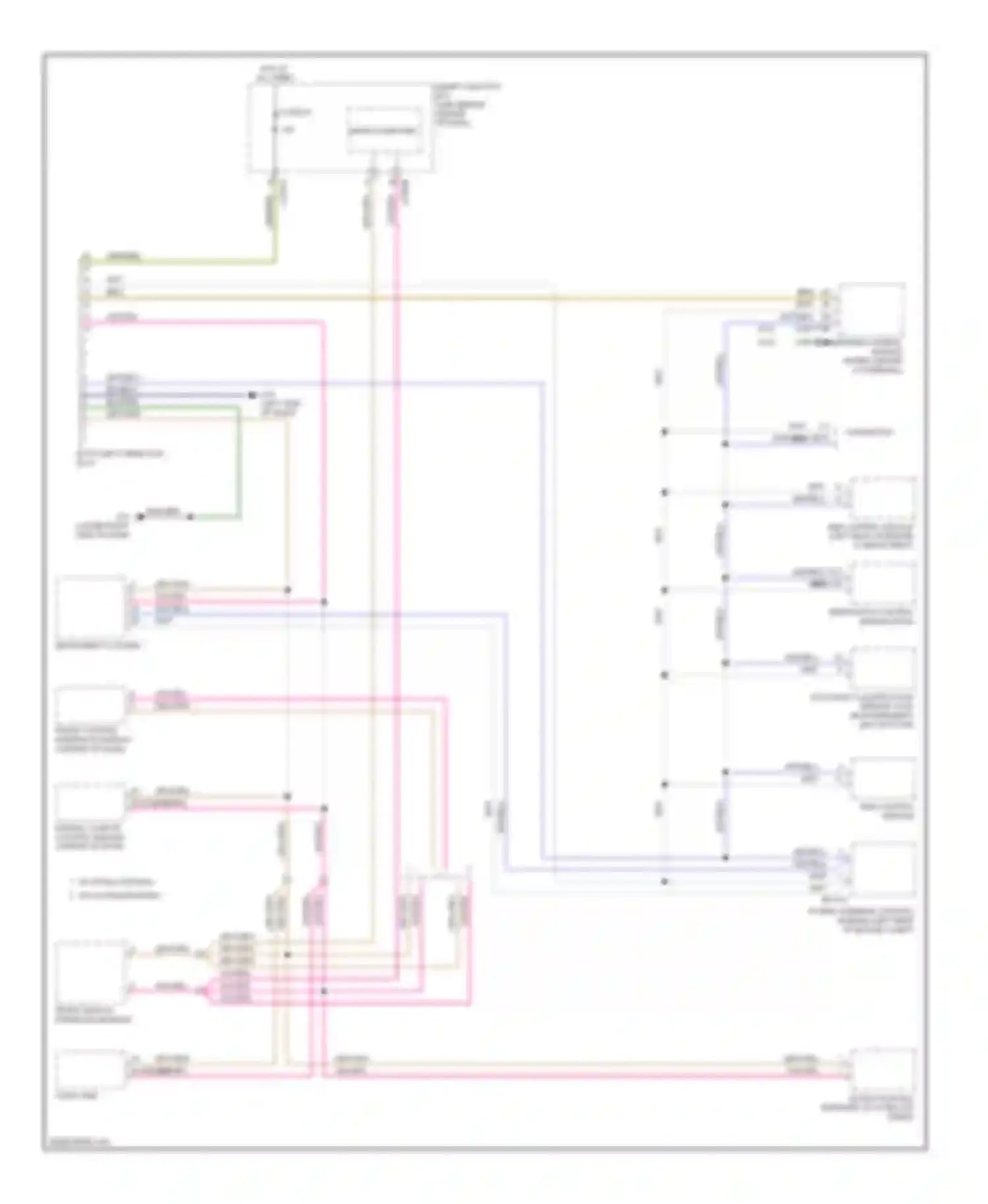Tribute Mazda II (2007-2011): Computer data lines circuit, except hybrid