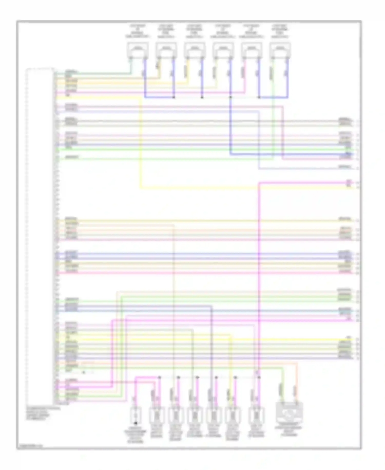 Tribute Mazda II (2007-2011): Wiring diagram engine performance 3.0l (1 of 5)