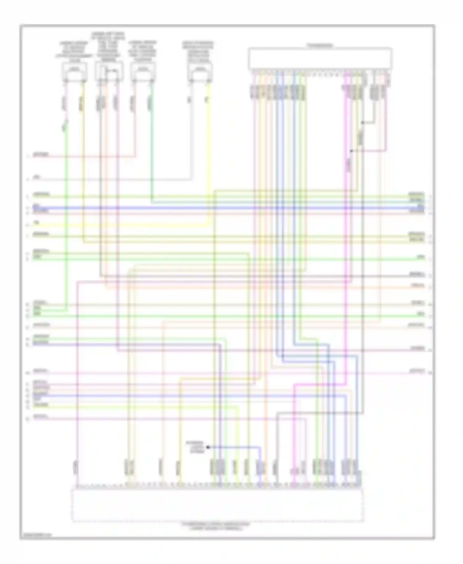 Tribute Mazda II (2007-2011): Wiring diagram engine performance 3.0l (4 of 5)