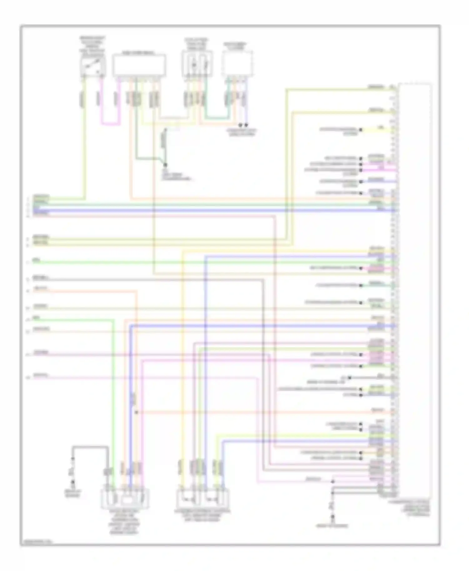 Tribute Mazda II (2007-2011): Wiring diagram engine performance 3.0l (5 of 5)
