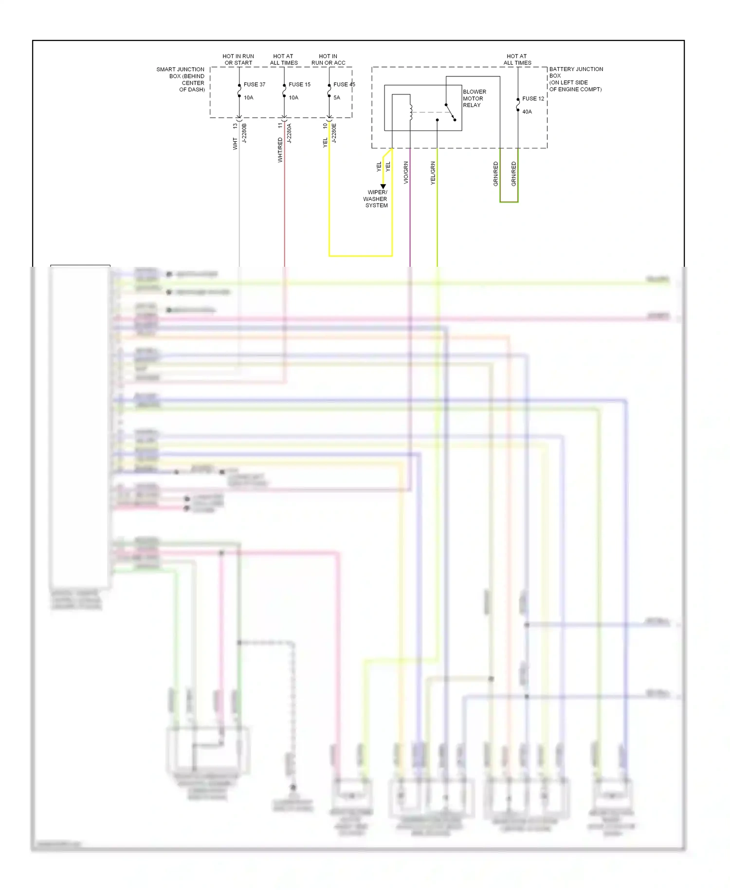 Mazda Tribute II (2007-2011) computer data lines system wiring diagram  (1 of 30)