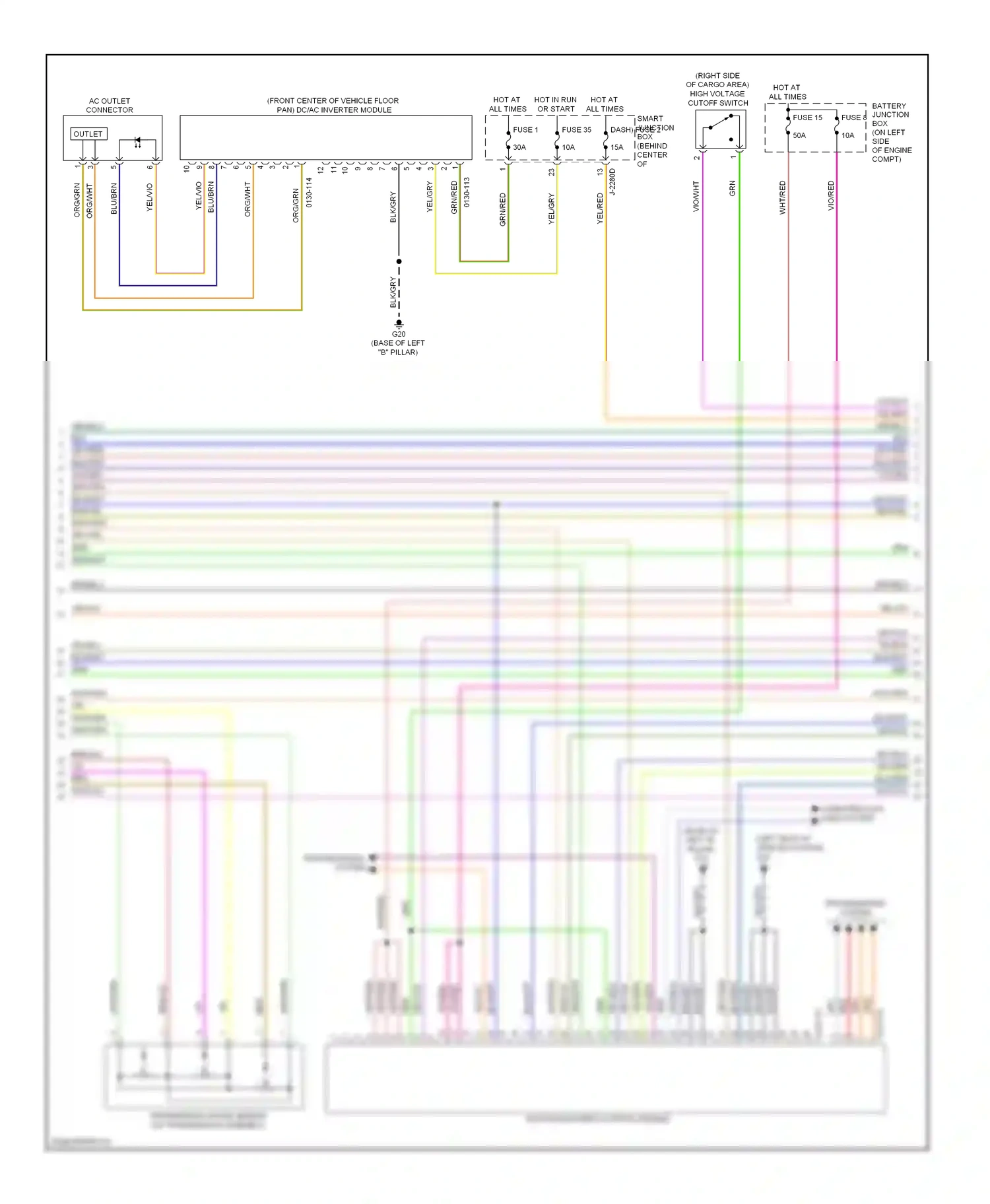 Mazda Tribute II (2007-2011) computer data lines system wiring diagram  (18 of 30)