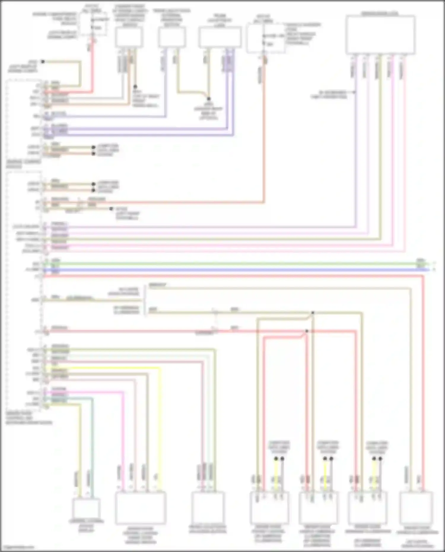 A-class Mercedes-Benz W177 (2018-2023): Anti-theft circuit (1 of 3)