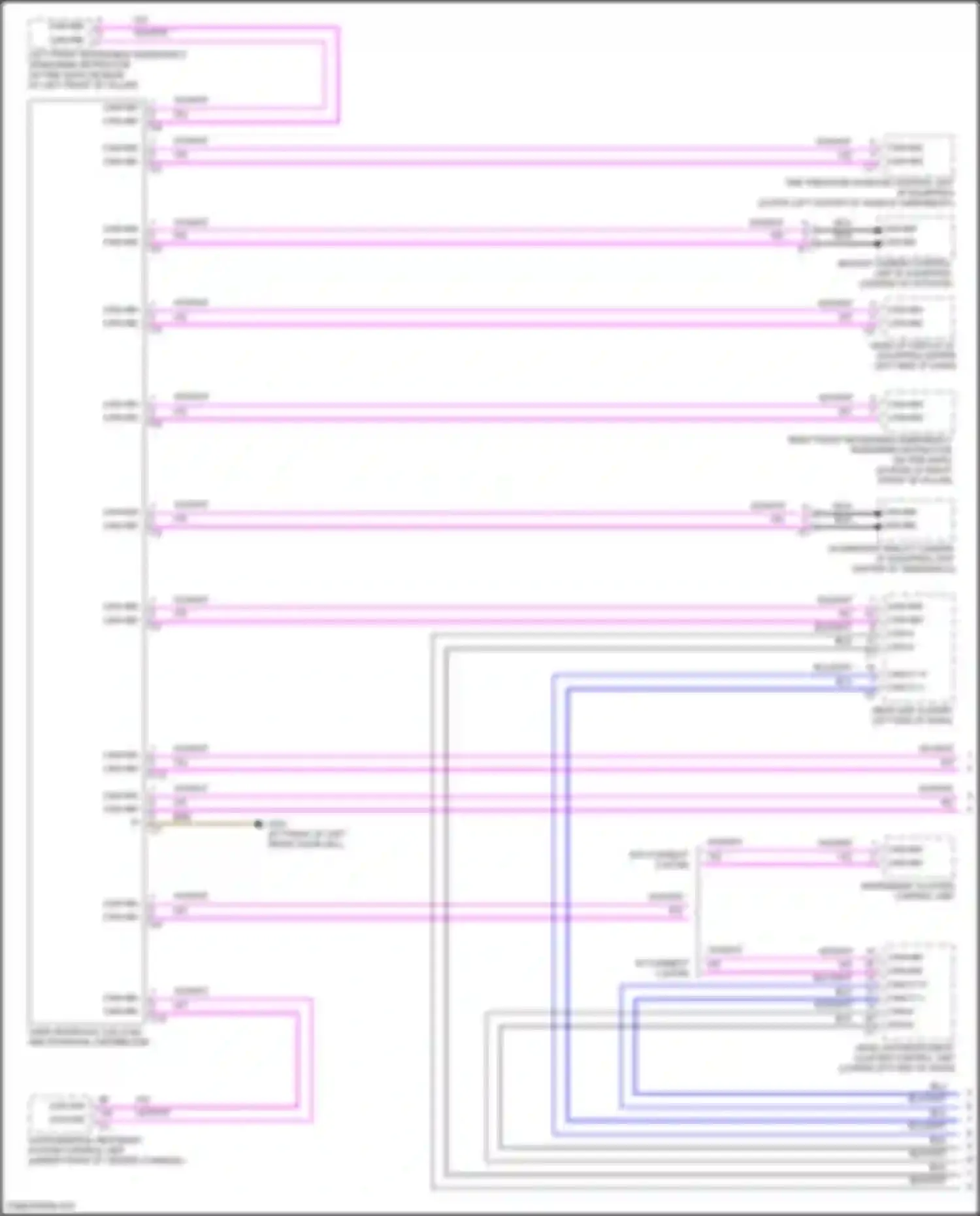 A-class Mercedes-Benz W177 (2018-2023): High/low bus circuit (1 of 5)